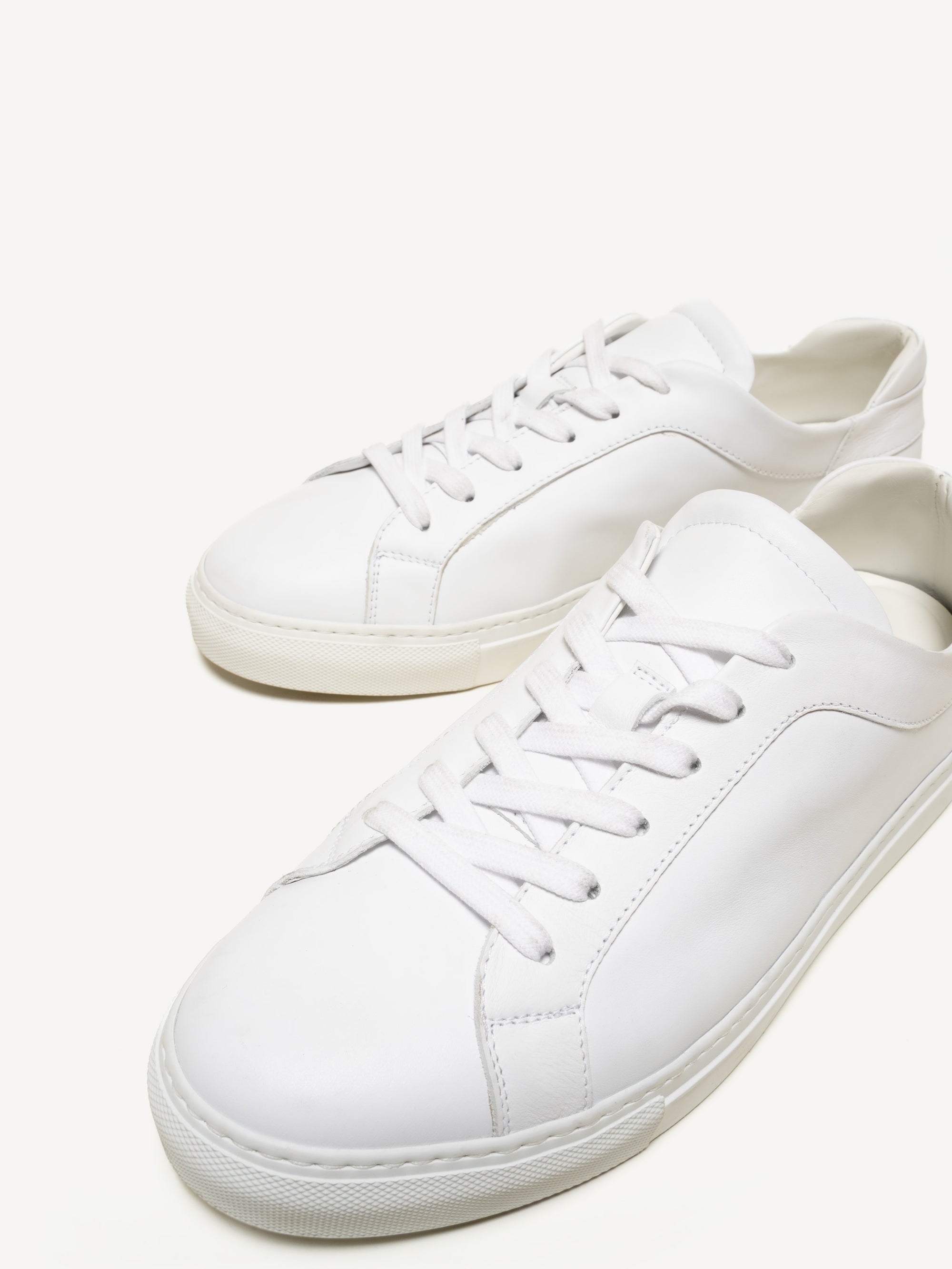 Brimarts Men\'s White Lace Up Sneakers NIB Size EU 41 Made in Italy Scarpe Brimarts Brimarts Sneakers BRIMARTS Footwear Off  main image 3