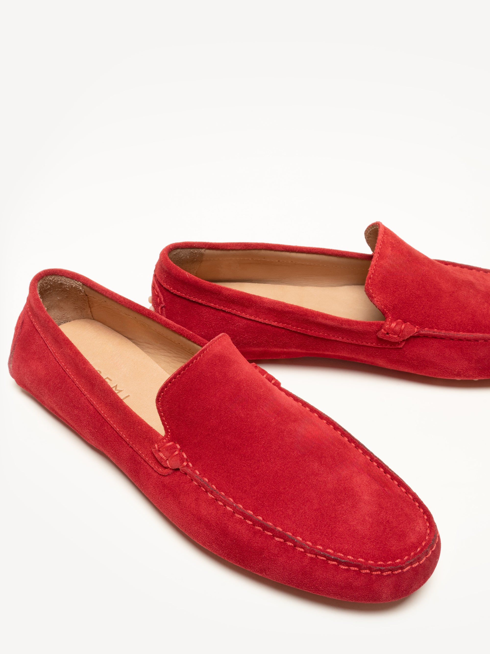 The Felize Uomo - Sunset Red - Suede - M.Gemi