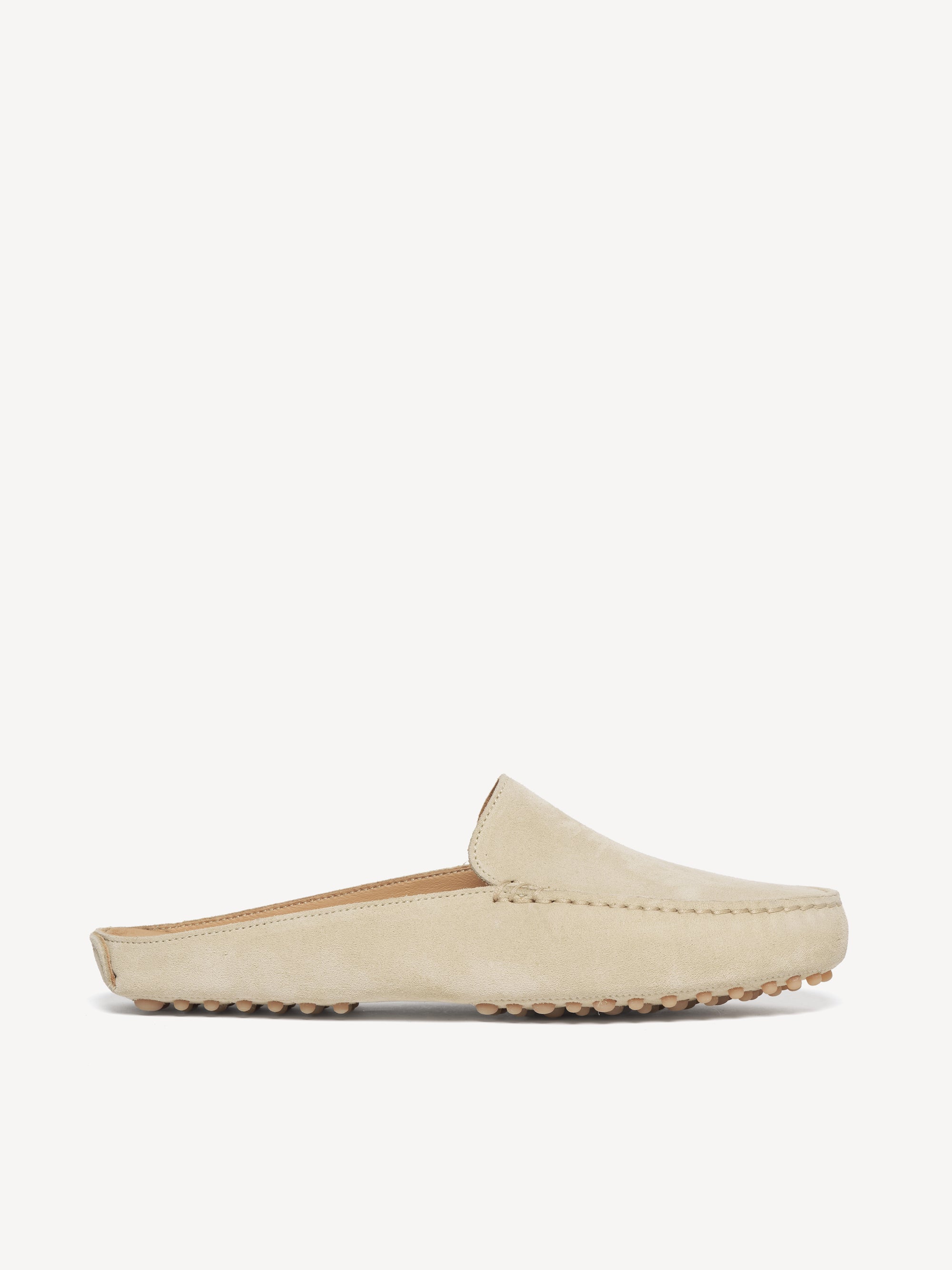 M.‎ Gemi Men\'s The Felize Uomo Driving Loafer Size 43 (U.S. 10-10.5) Latte Suede The Felize Mule - Latte - Suede - M.Gemi main image 3