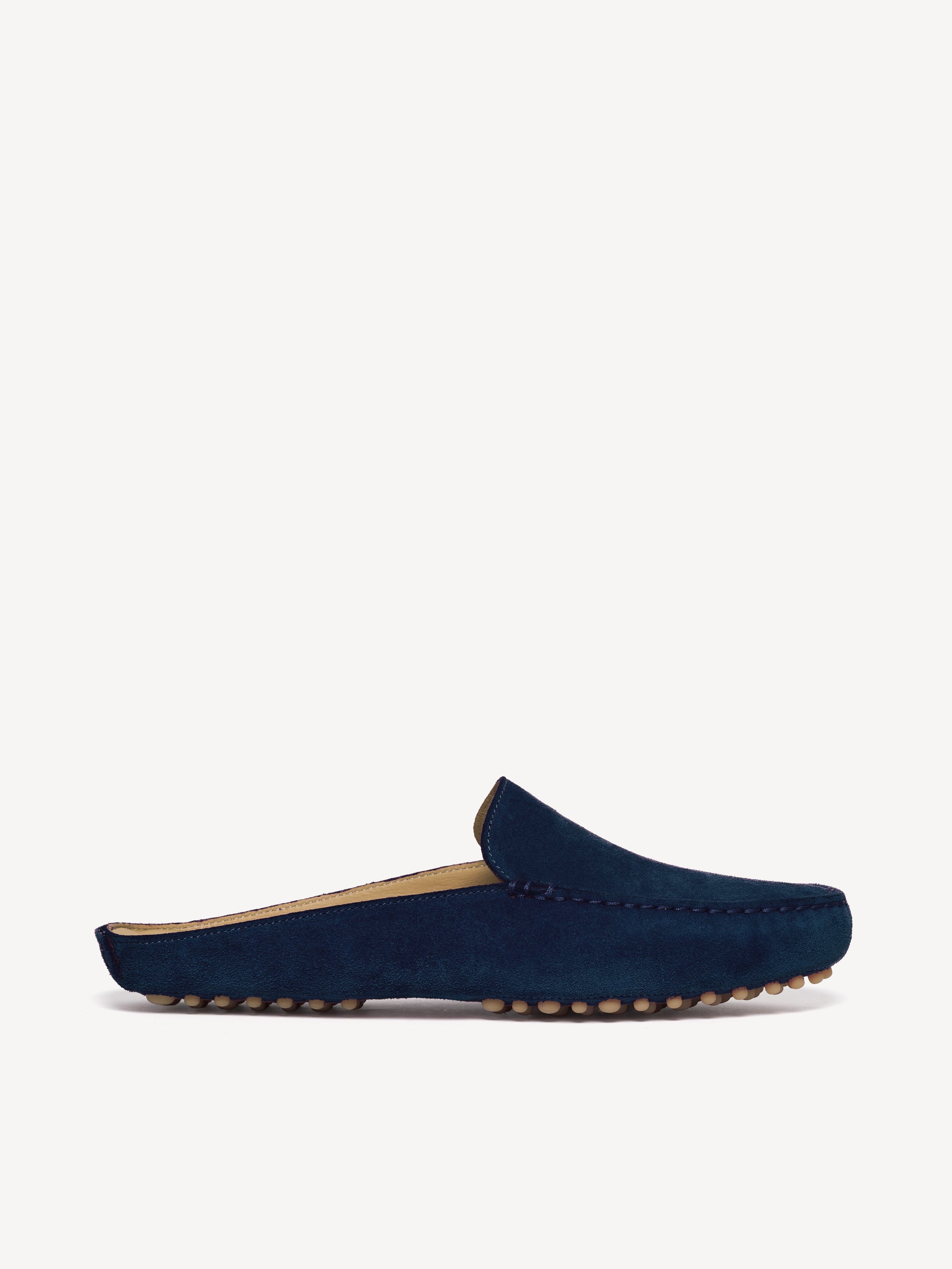 The Felize Mule - Navy - Suede - M.Gemi