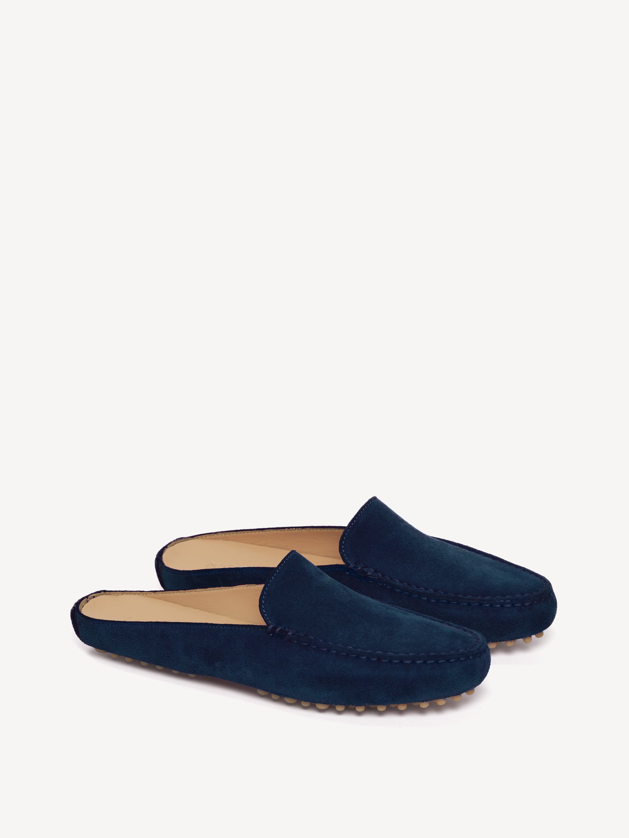 The Felize Mule - Navy - Suede - M.Gemi
