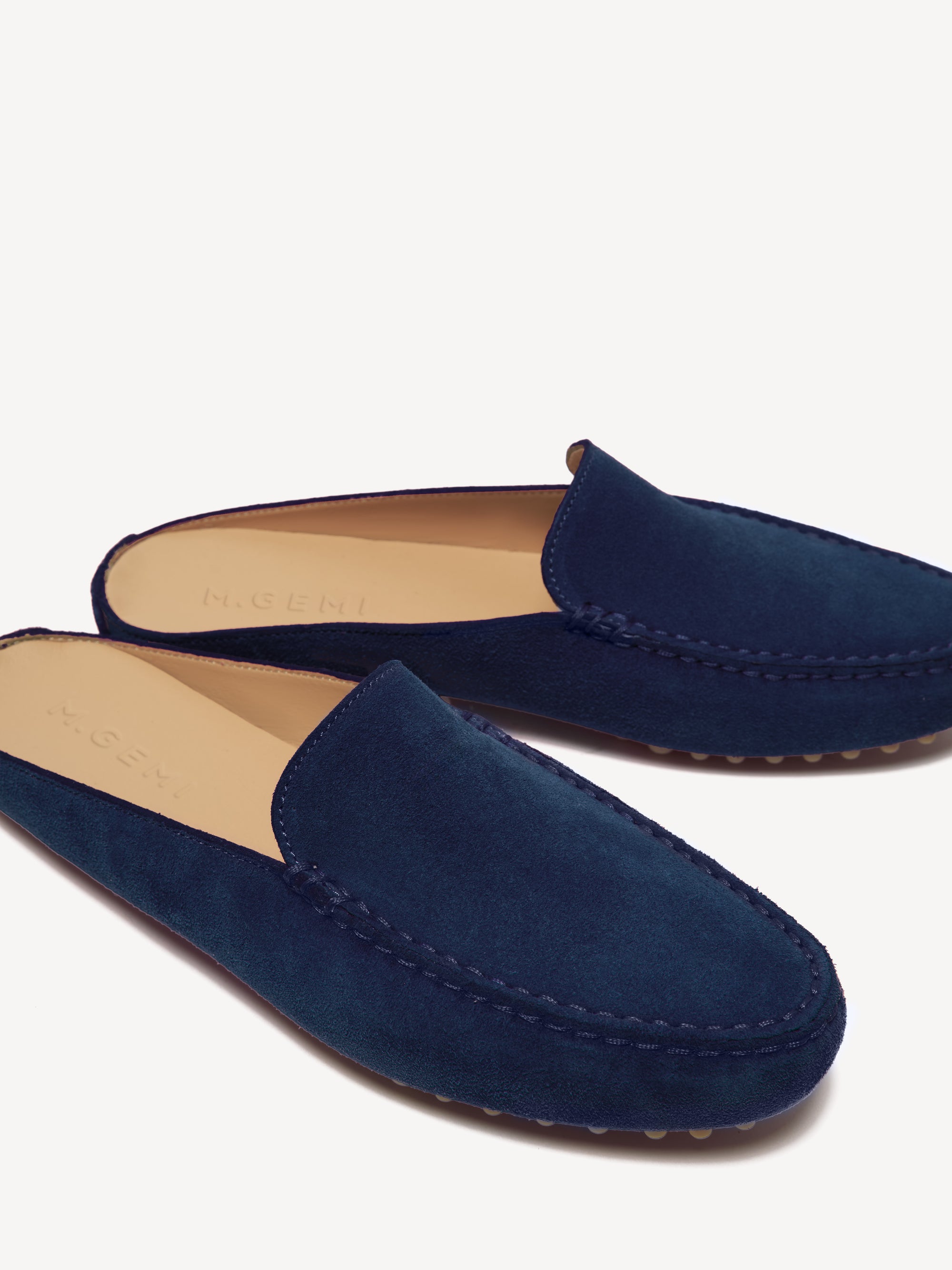$248 M. Gemi The Felize Uomo Men’s Blue Driving Loafers The Felize Uomo - Midnight Blue - Suede - M.Gemi main image 3