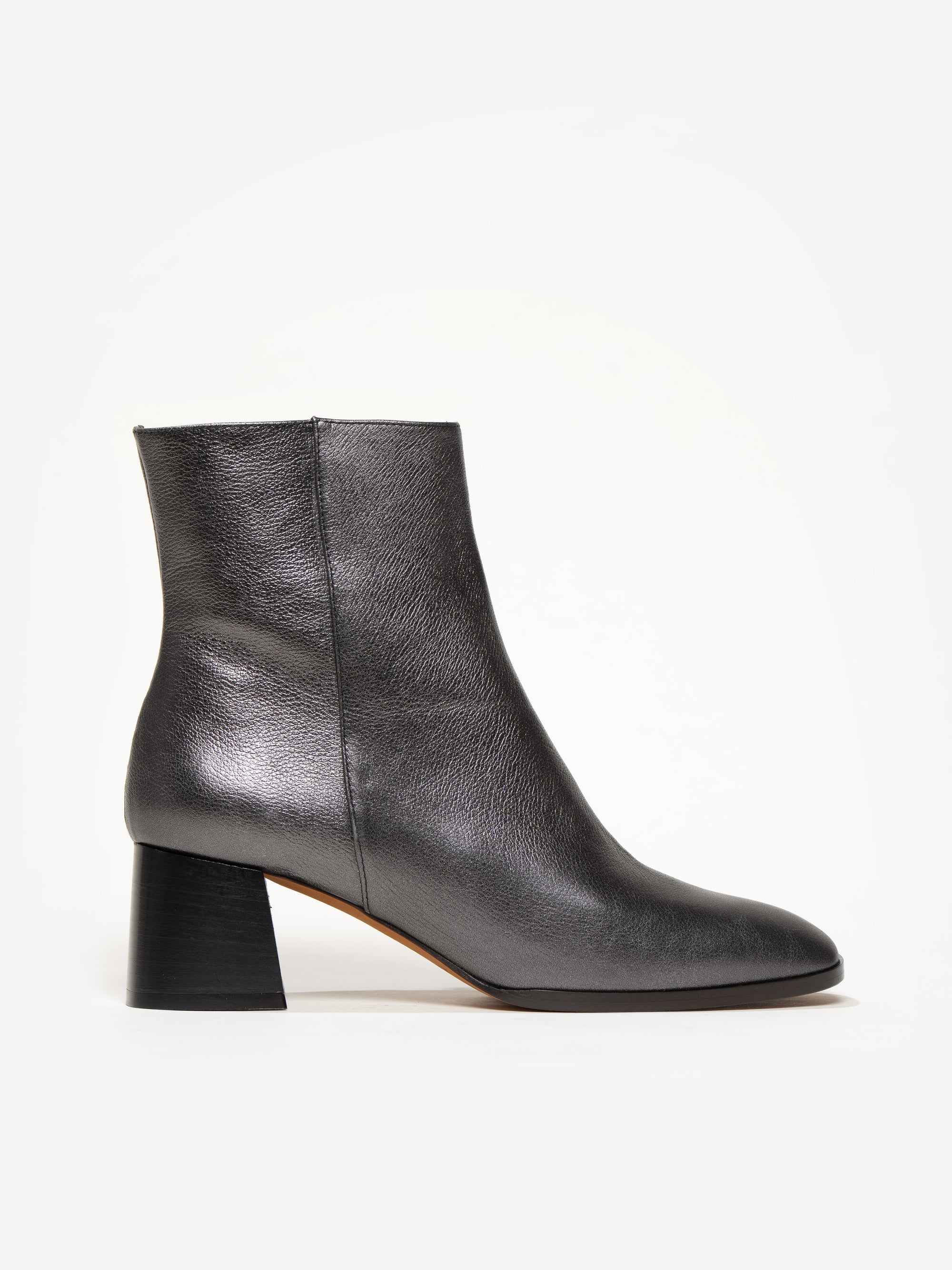 The Cristina - Dark Gunmetal - Metallic Nappa - M.Gemi