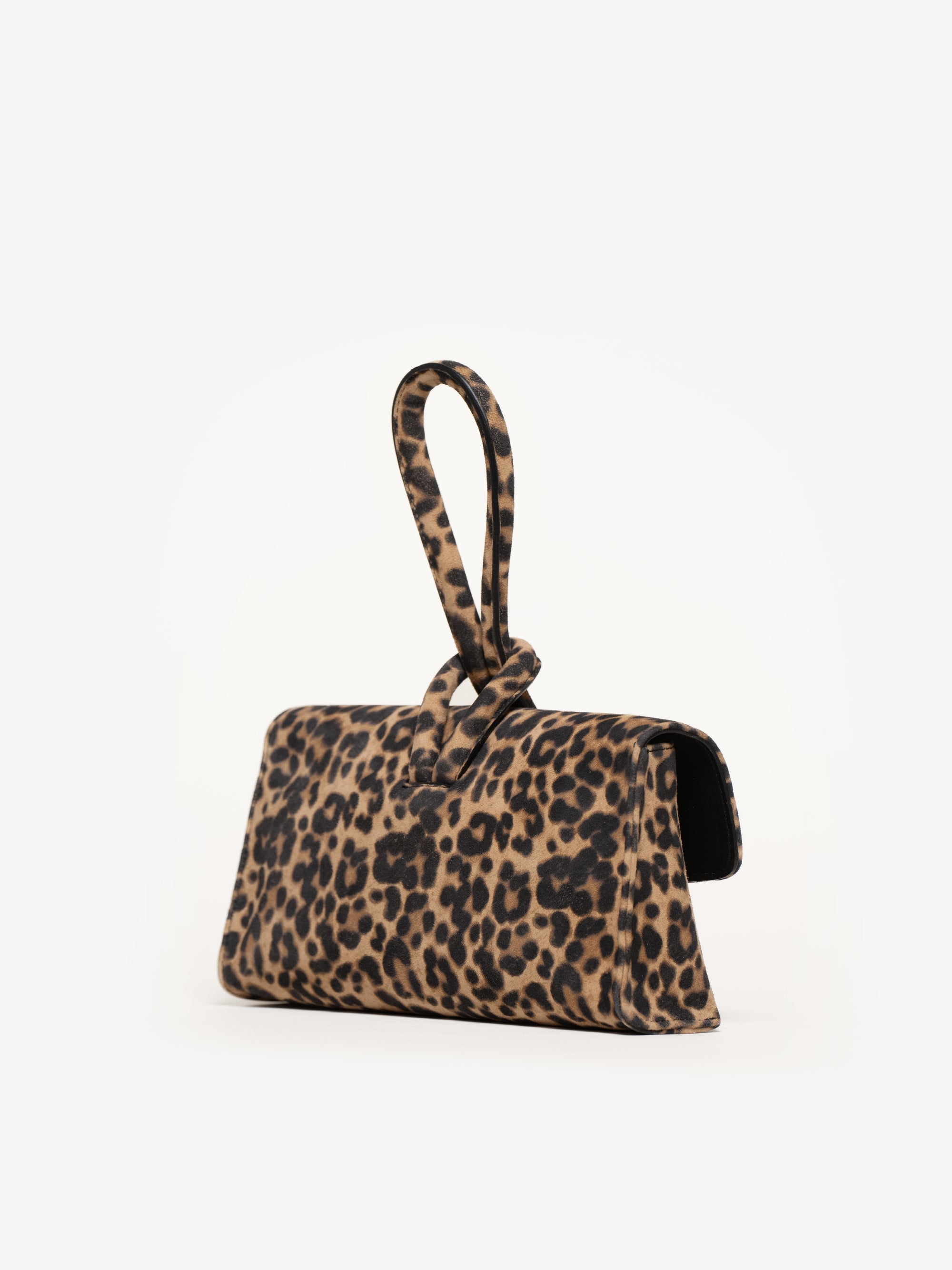The Francesca Convertible Crossbody - Leopard Print - Suede