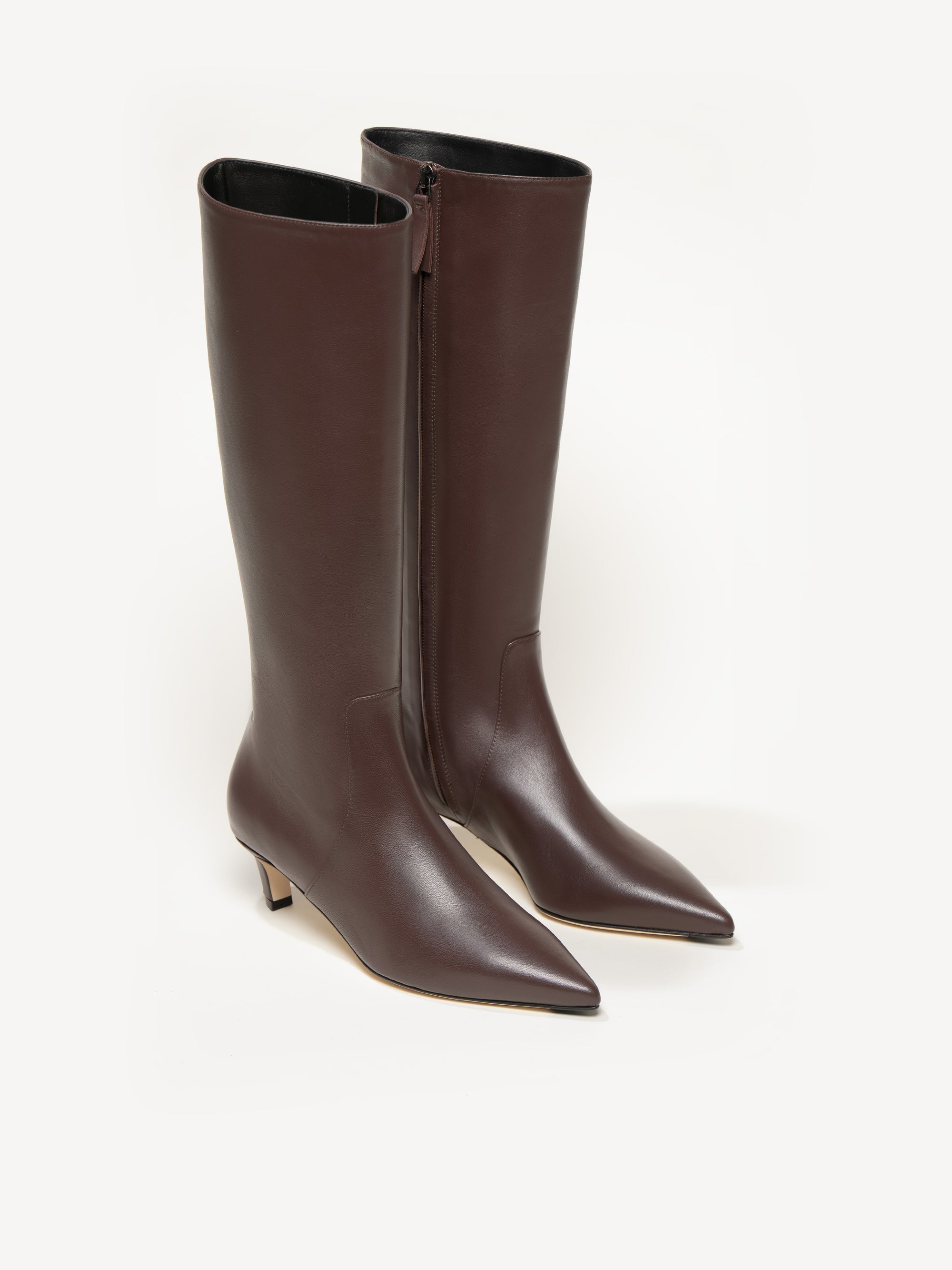 ミーナ The Tina - Chocolate - Leather - M.Gemi