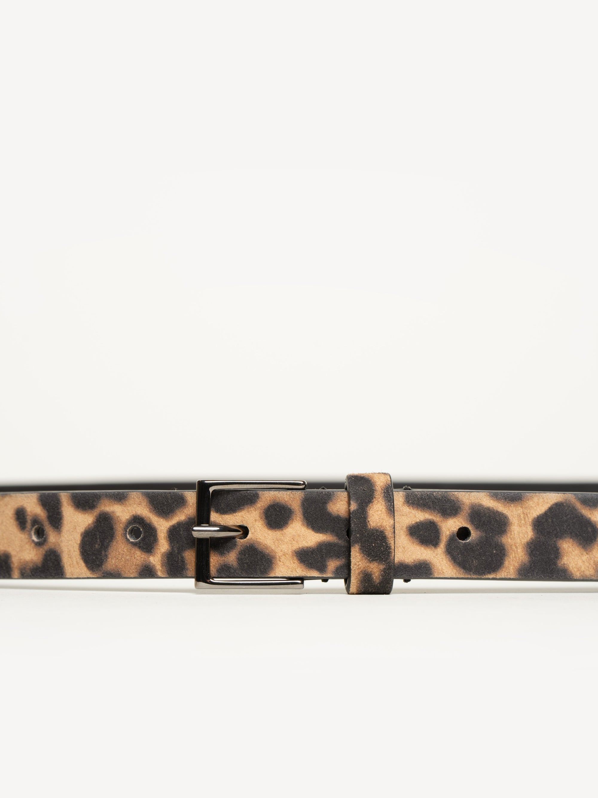 The Alessandra Belt - Leopard Print - Leather - M.Gemi