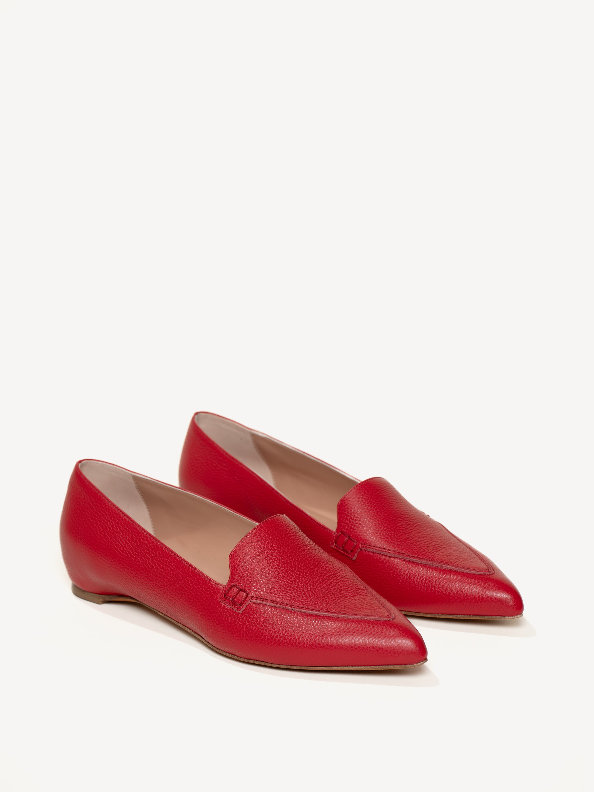 The Gia - Sunset Red - Tumbled Leather - M.Gemi display picture 1