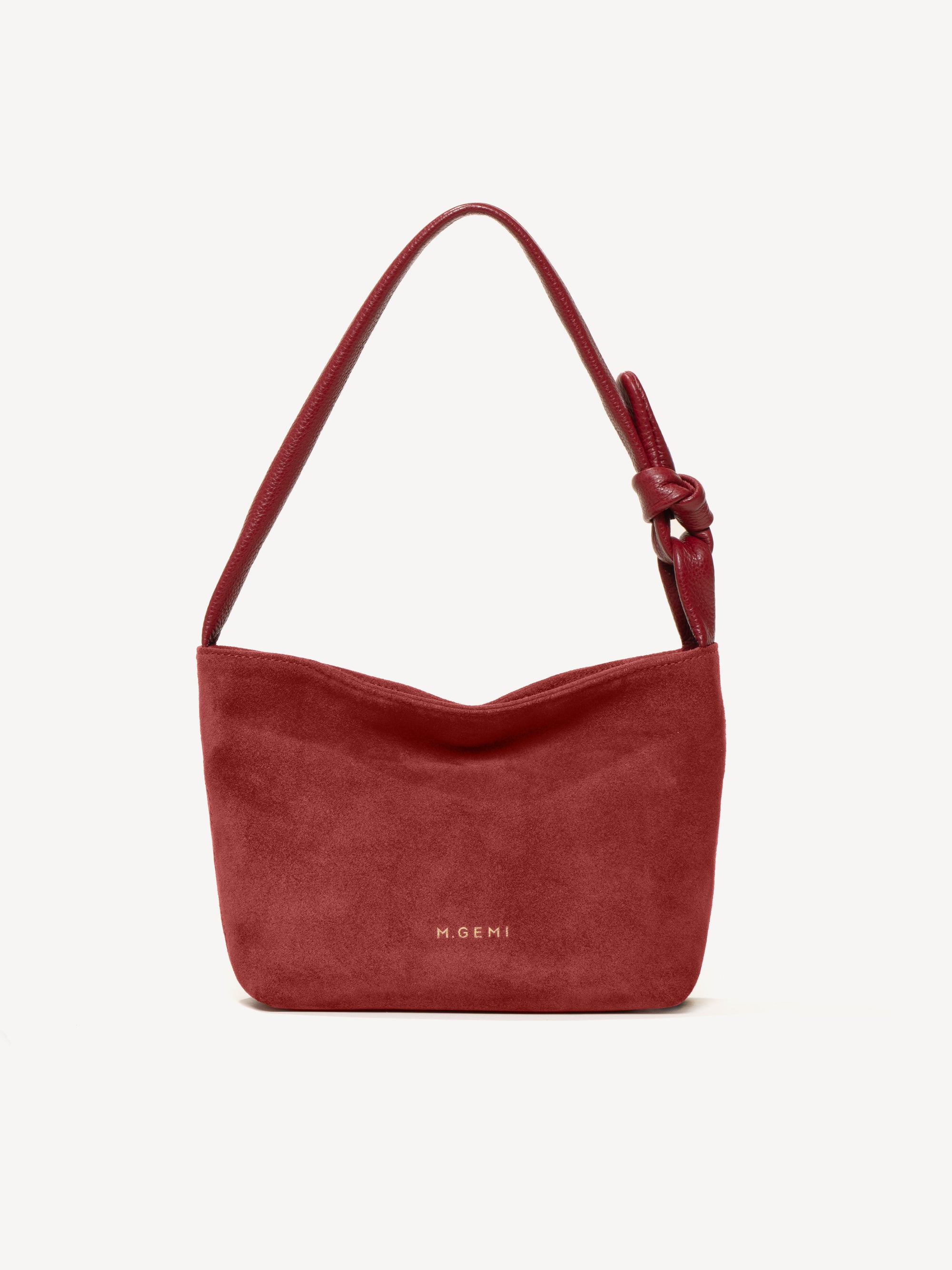 The Attilia - Ruby Red - Suede - M.Gemi