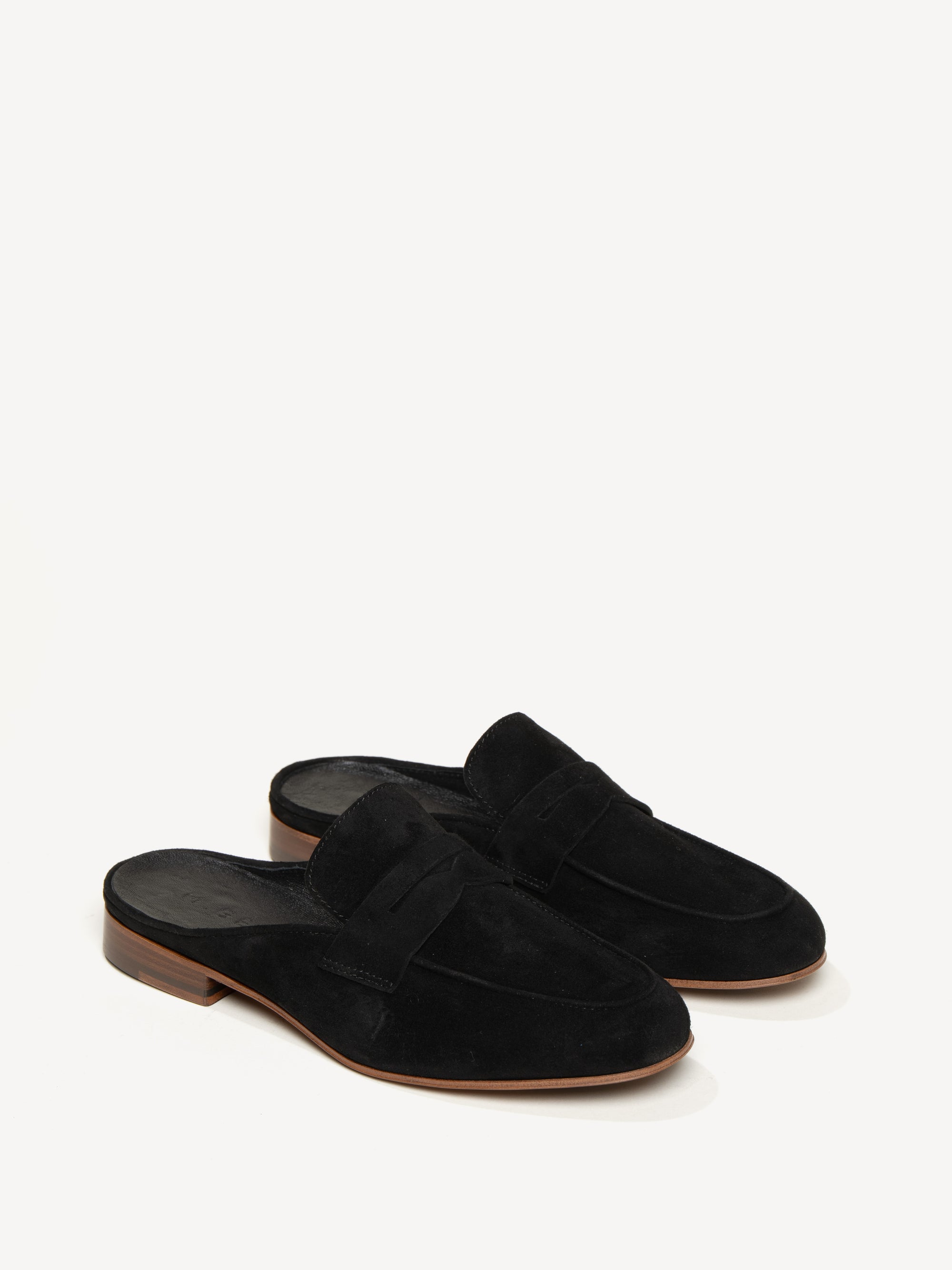 The Sacca Donna Mule - Black - Suede - M.Gemi display picture 1
