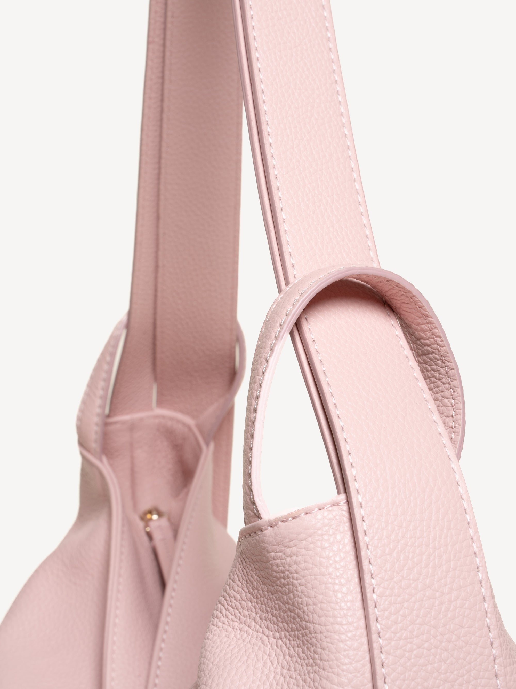 The Laura Convertible Backpack - Ballet Pink - Tumbled Leather - M