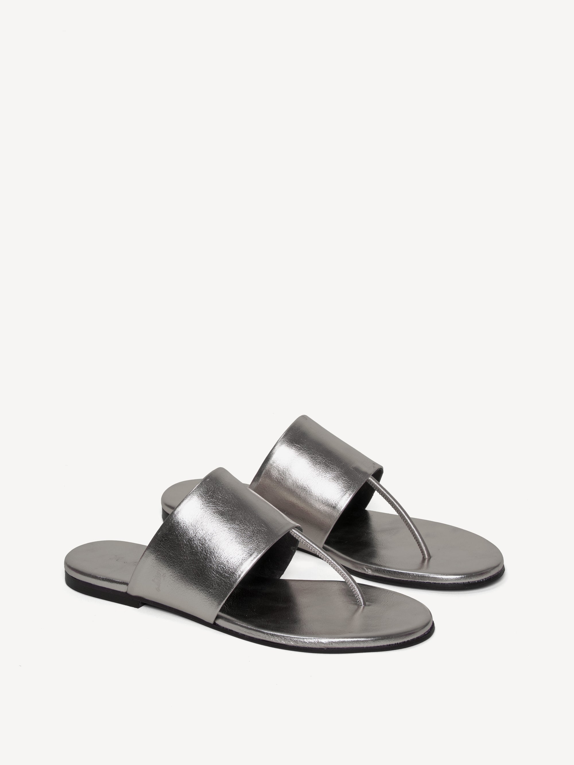 The Michela - Gunmetal - Metallic Nappa - M.Gemi