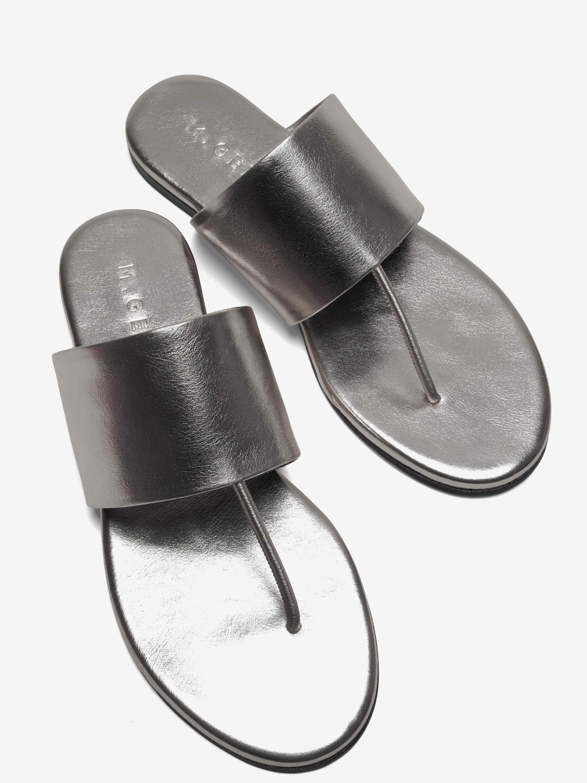The Michela - Gunmetal - Metallic Nappa - M.Gemi
