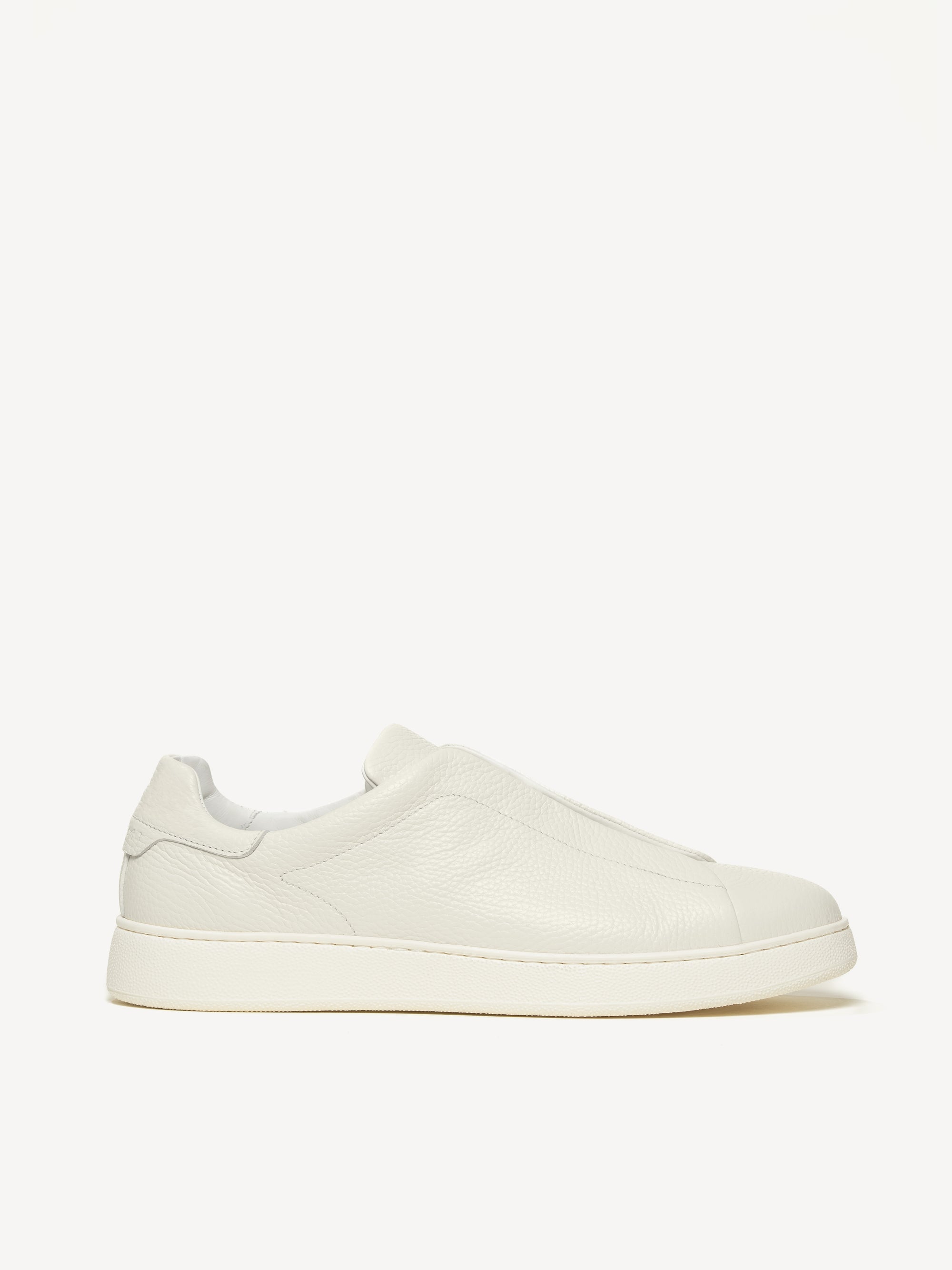 The Domenico - Off White - Tumbled Leather - M.Gemi
