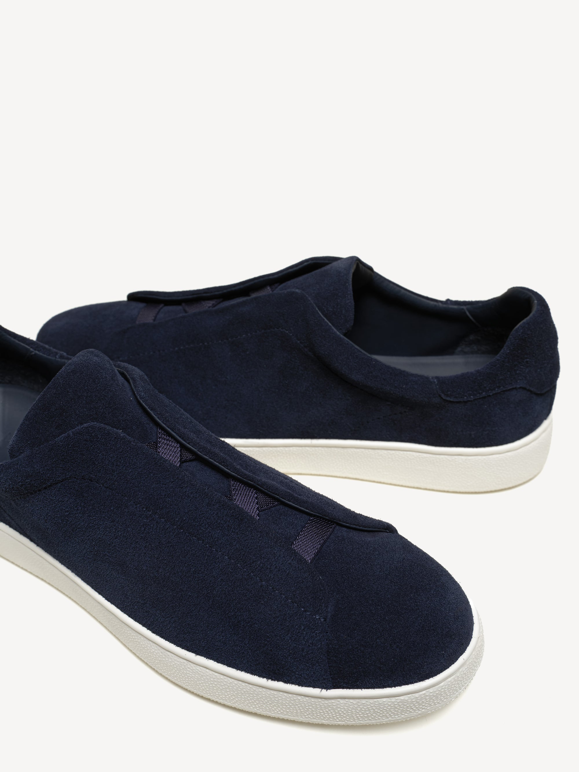 M. GEMI NAVY STRADA DERBY SUEDE SHOES~8 7385340543035_03_Alt_New_TheAl  main image 2