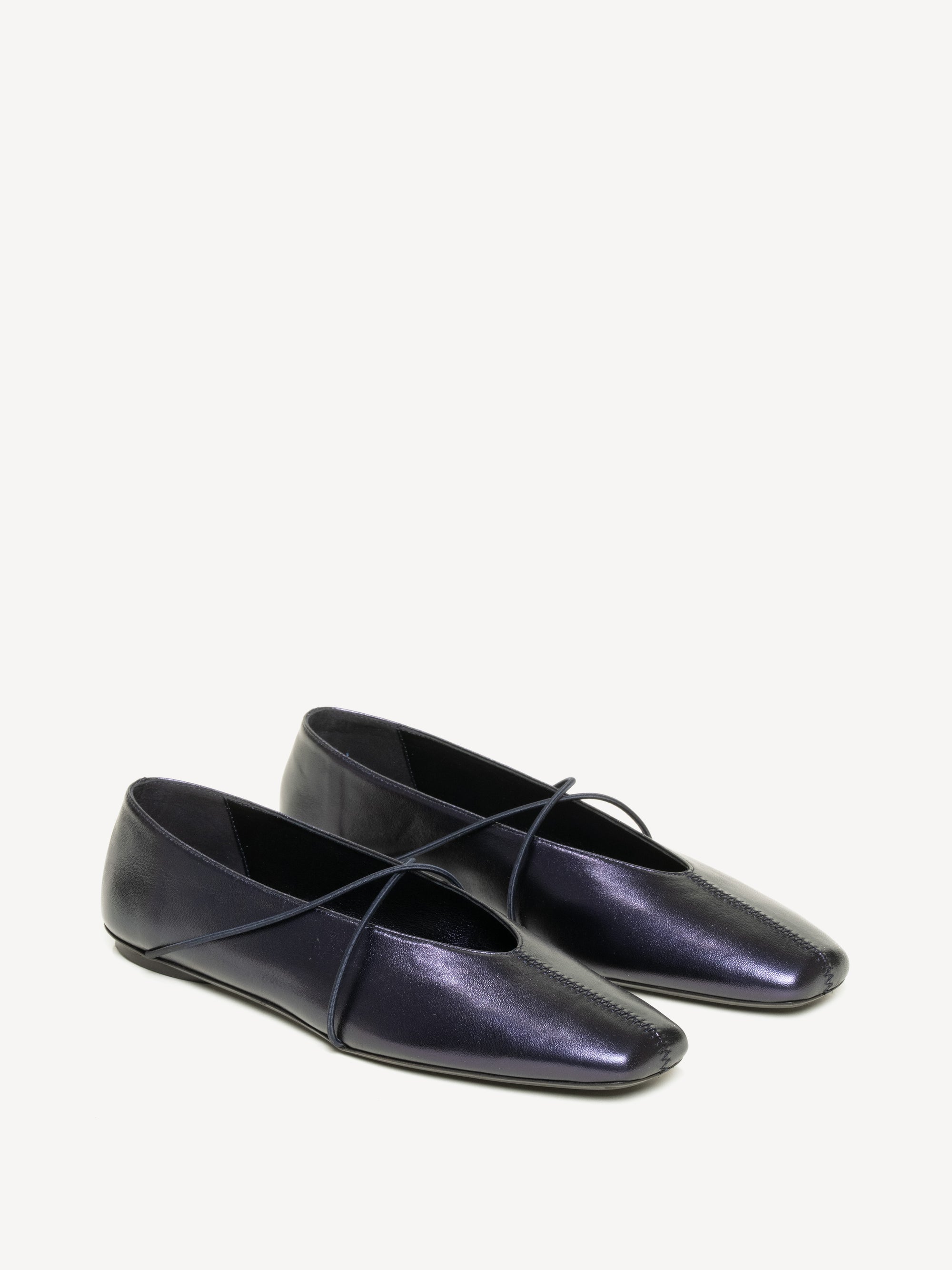 The Una - Midnight Blue - Metallic Leather - M.Gemi