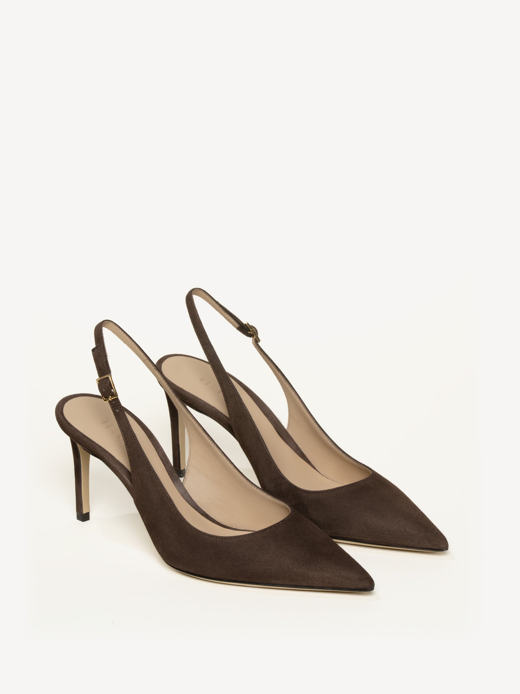 The Valeria 80mm - Chocolate - Suede - M.Gemi