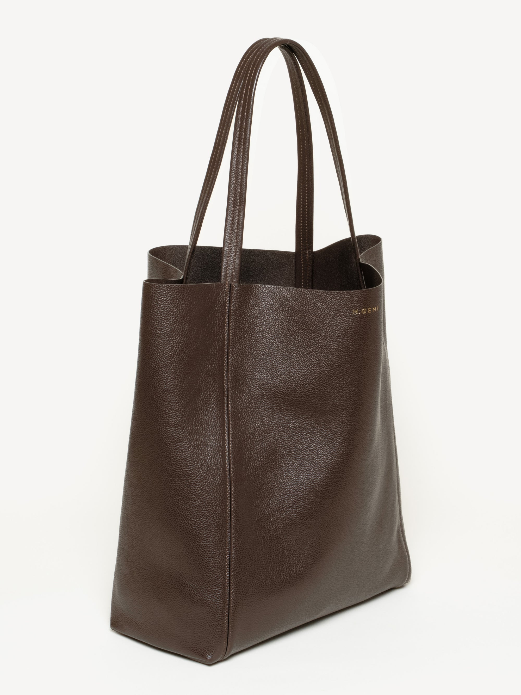 The Lola Tote - Espresso - Leather - M.Gemi