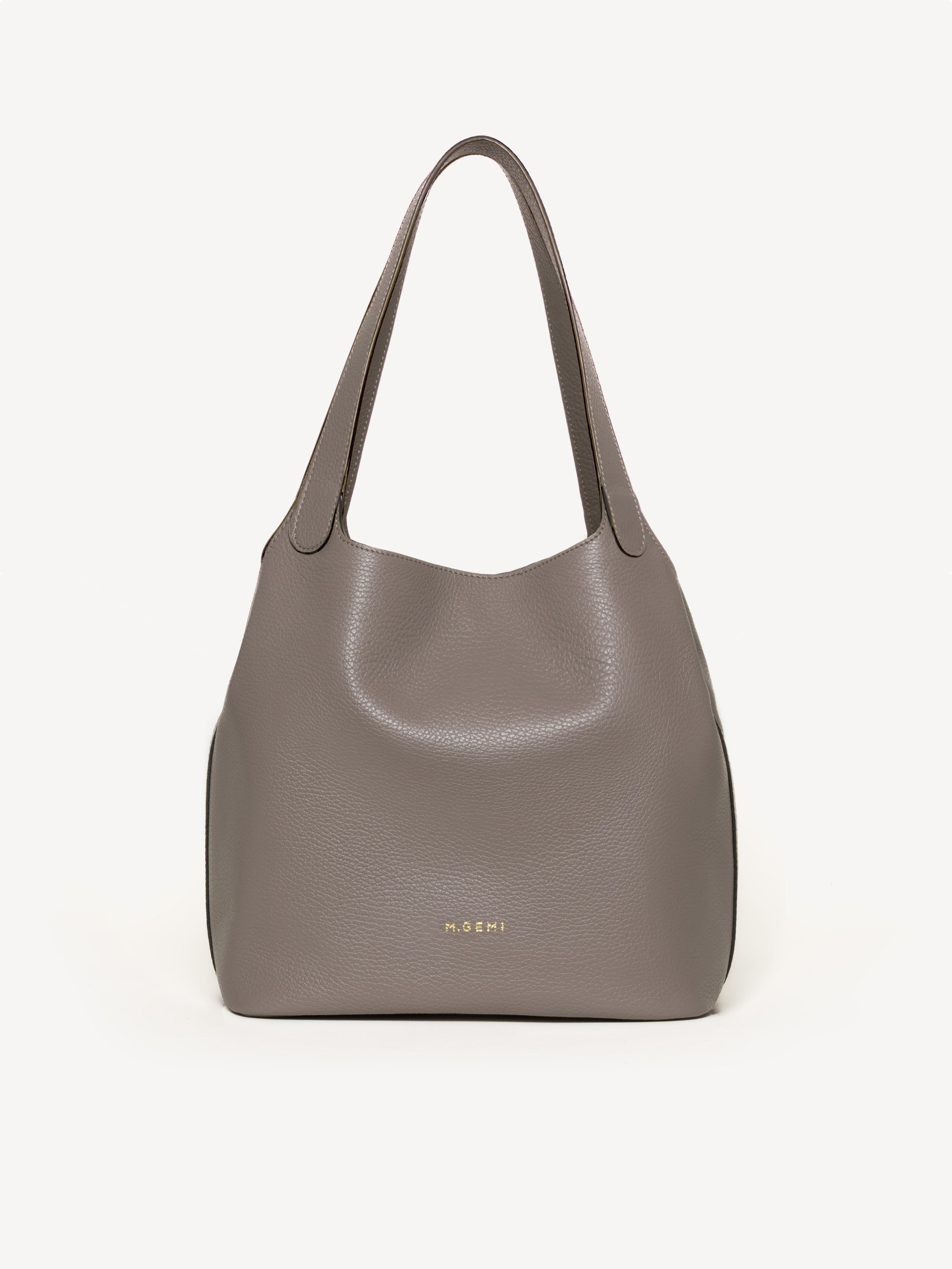 The Rigoletta - Mushroom - Tumbled Leather - M.Gemi
