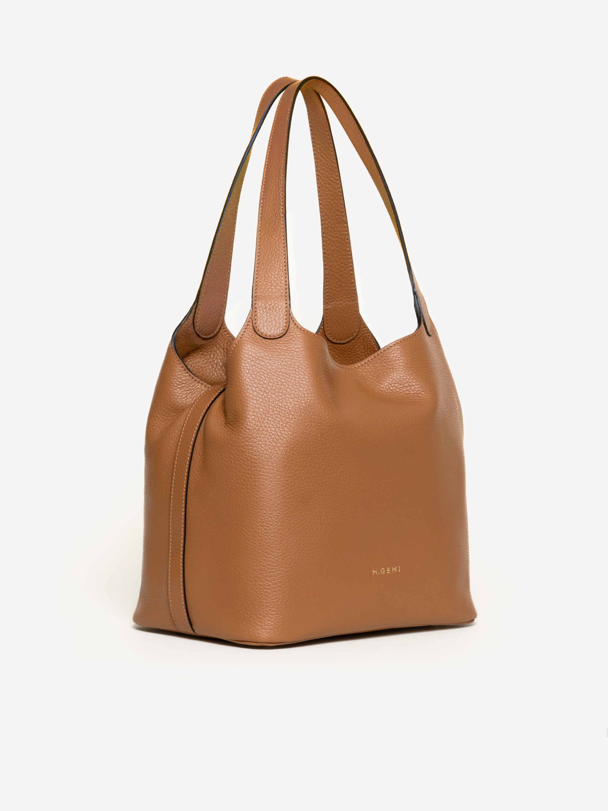 The Rigoletta - Tan - Tumbled Leather - M.Gemi