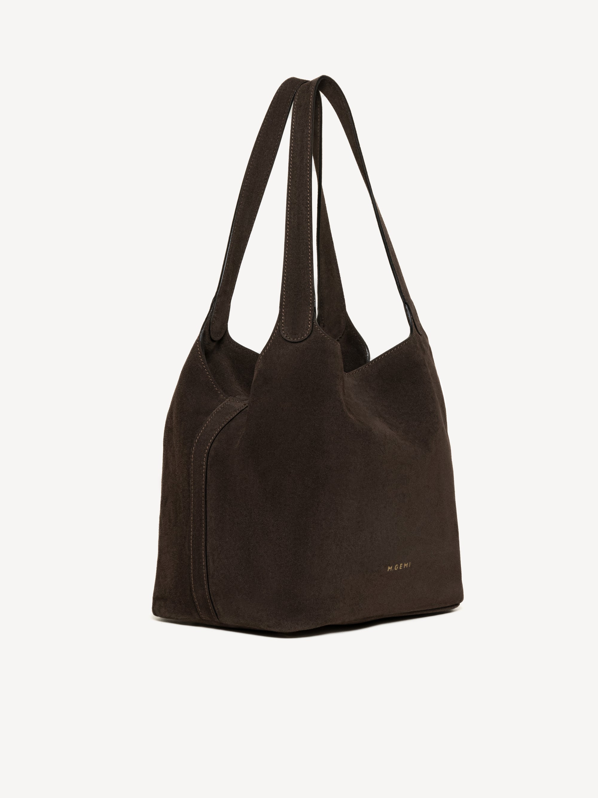 The Rigoletta - Chocolate - Suede - M.Gemi