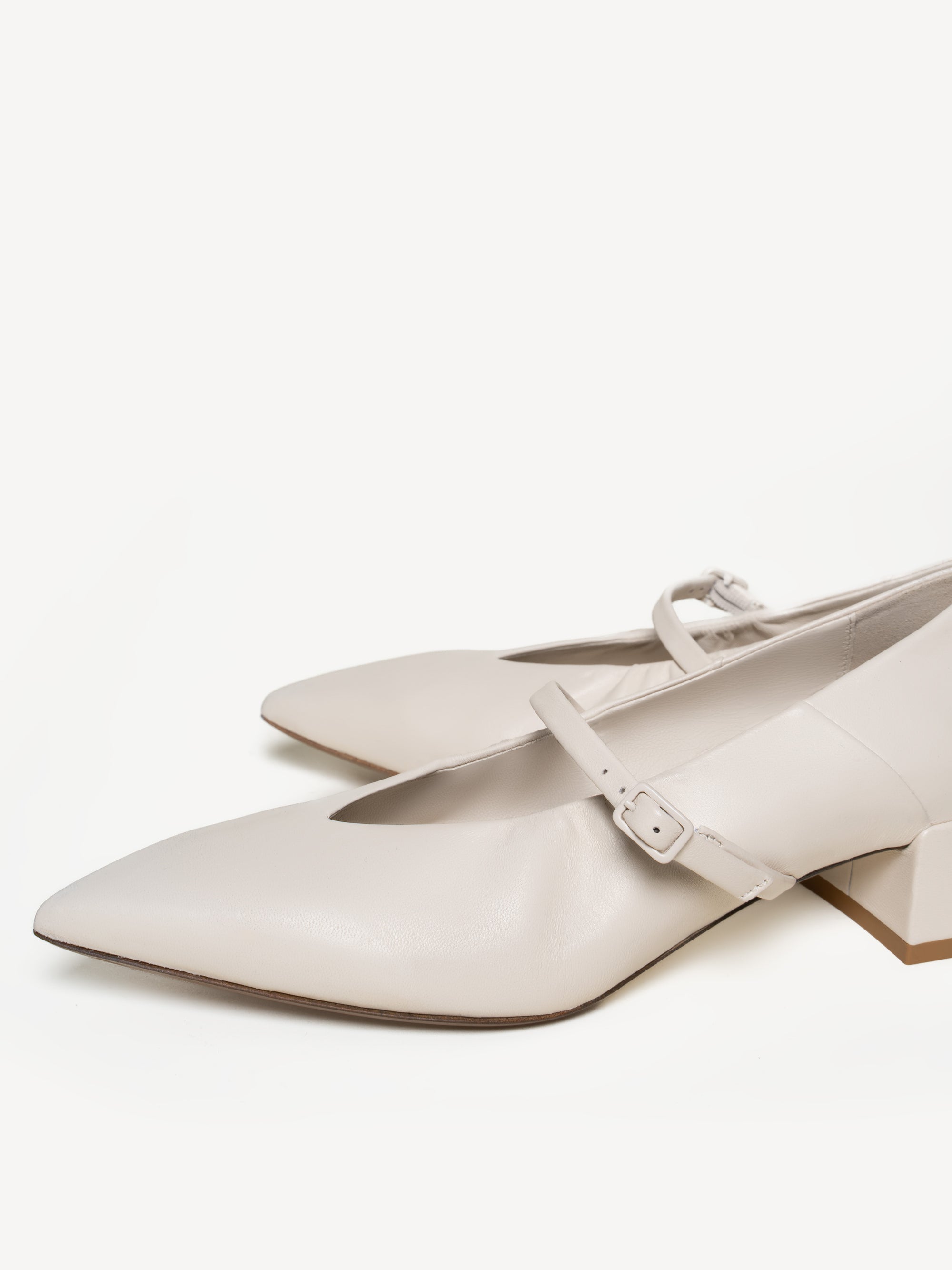 ジャーナルスタンダードラックス daniela gregis mare shoe The Loriana 35MM - Ecru - Nappa - M.Gemi
