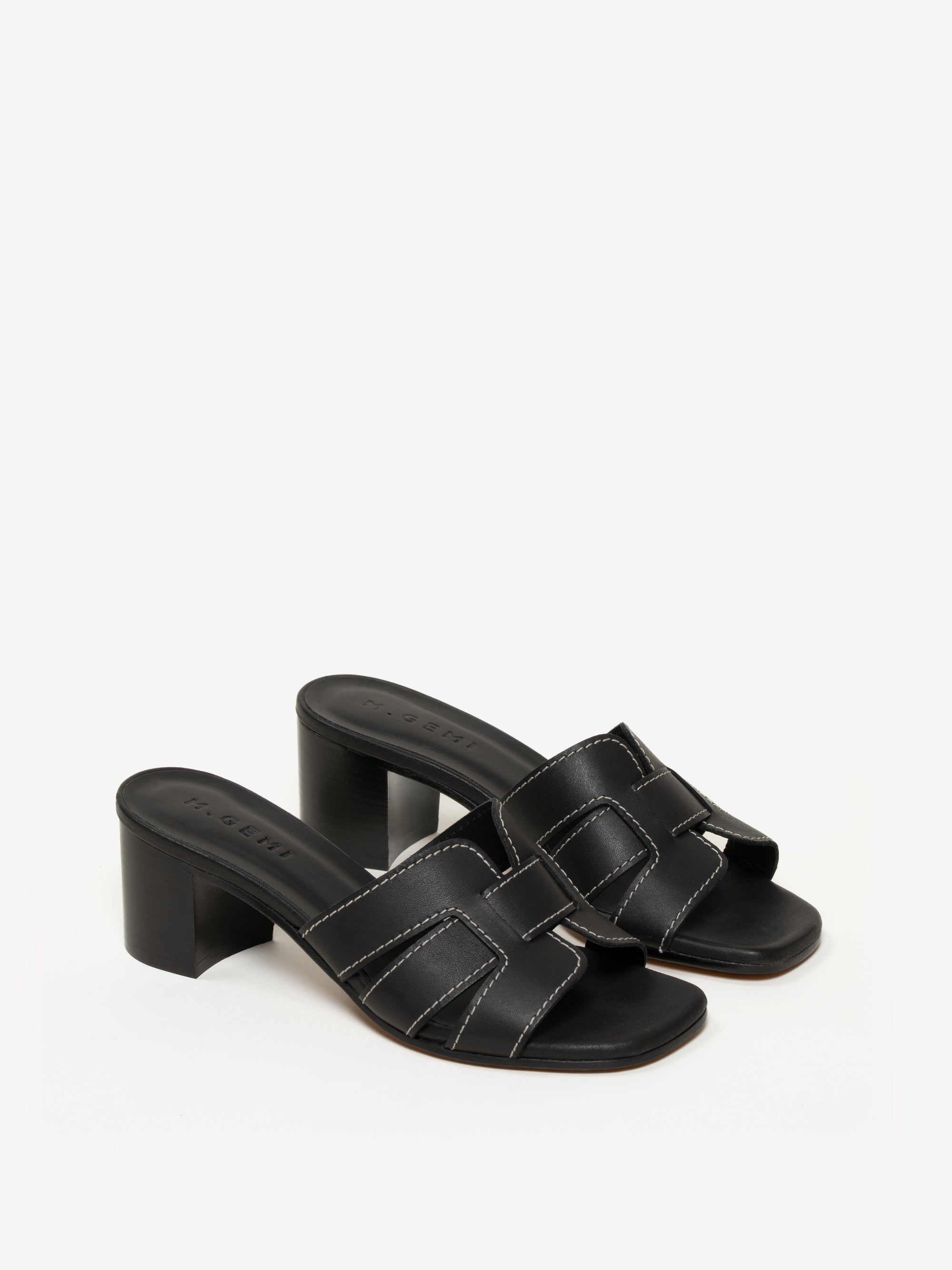 The Mafalda Alta - Black - Leather - M.Gemi