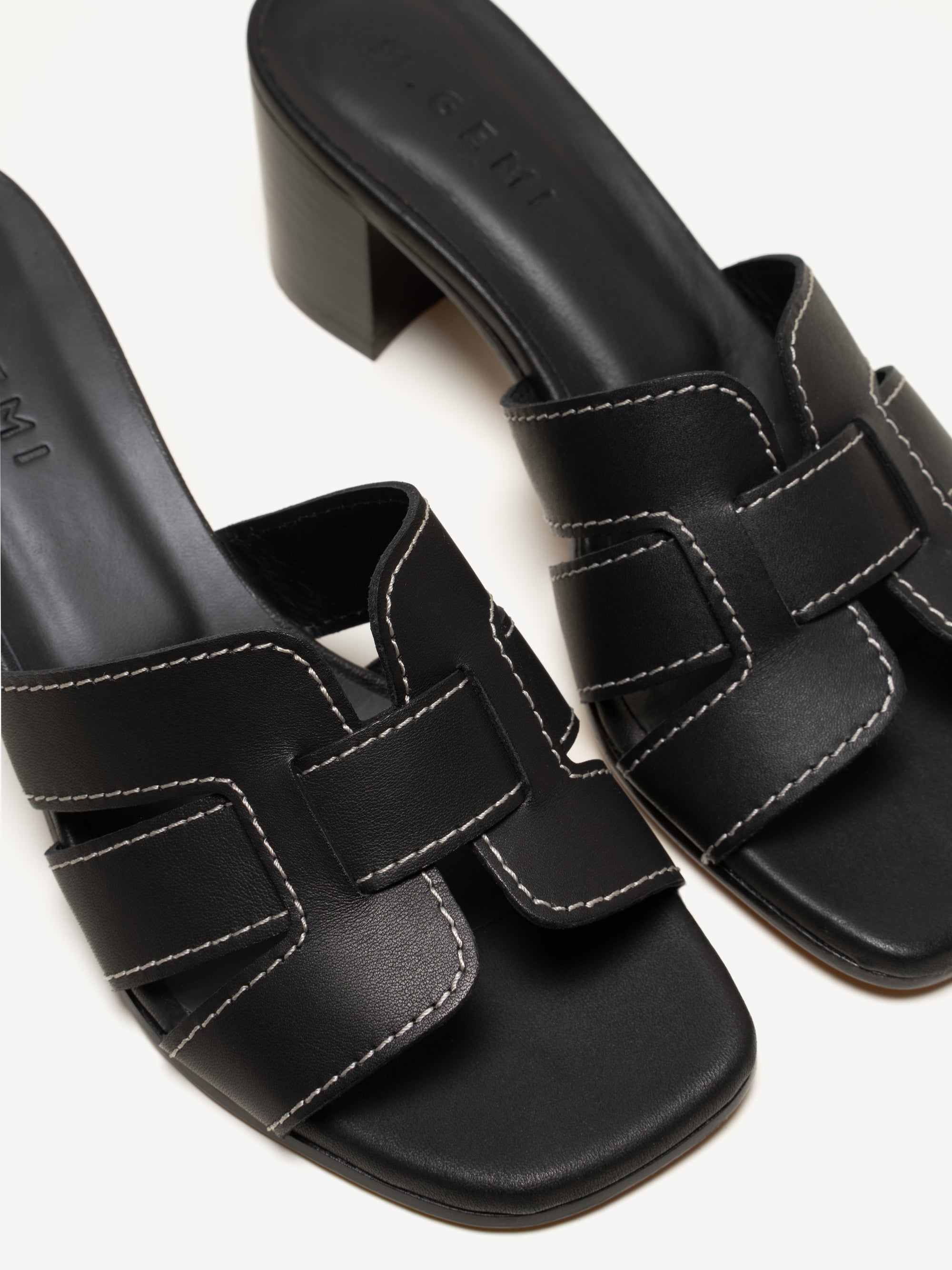 ta　美品Deuxieme Classe マニータ サンダル The Mafalda Alta - Black - Leather - M.Gemi