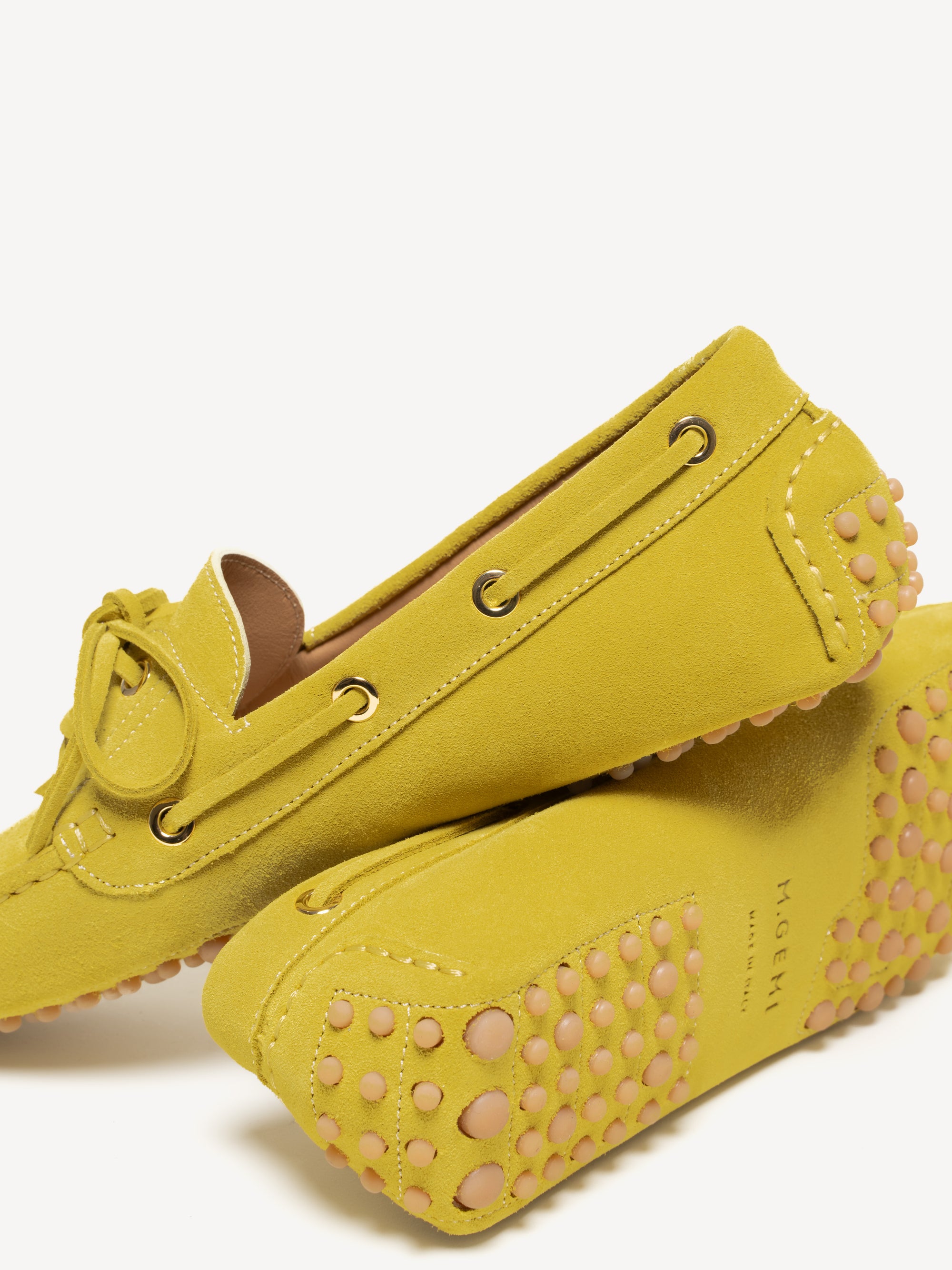 The Vela - Chartreuse - Suede - M.Gemi