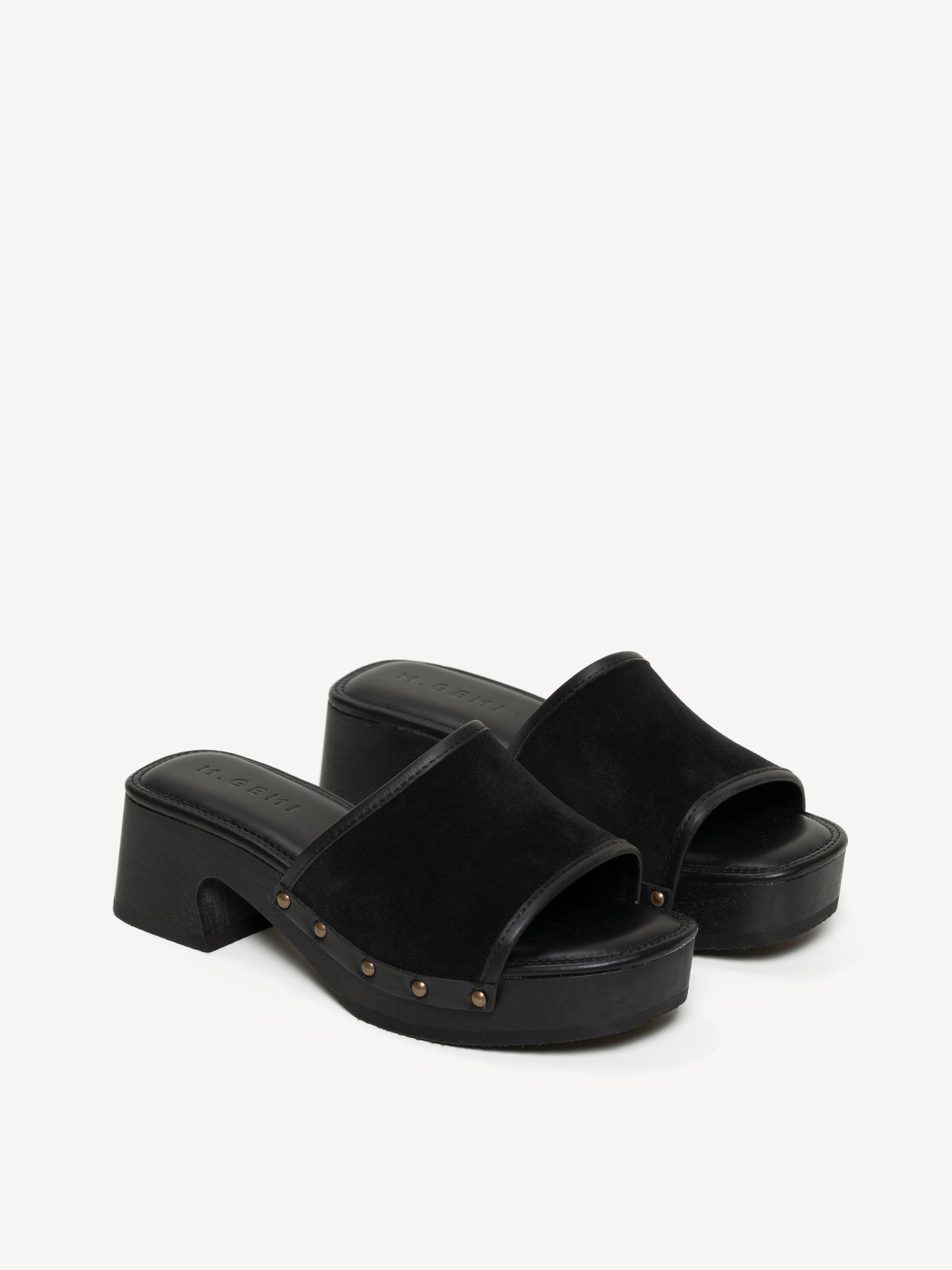 The Dora - Black - Suede - M.Gemi