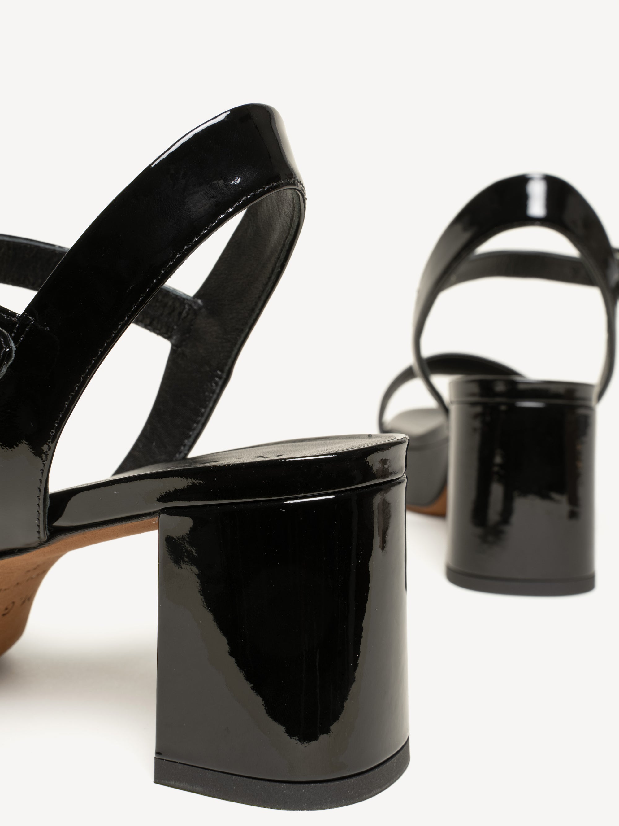 The Lizza Due - Black - Patent - M.Gemi