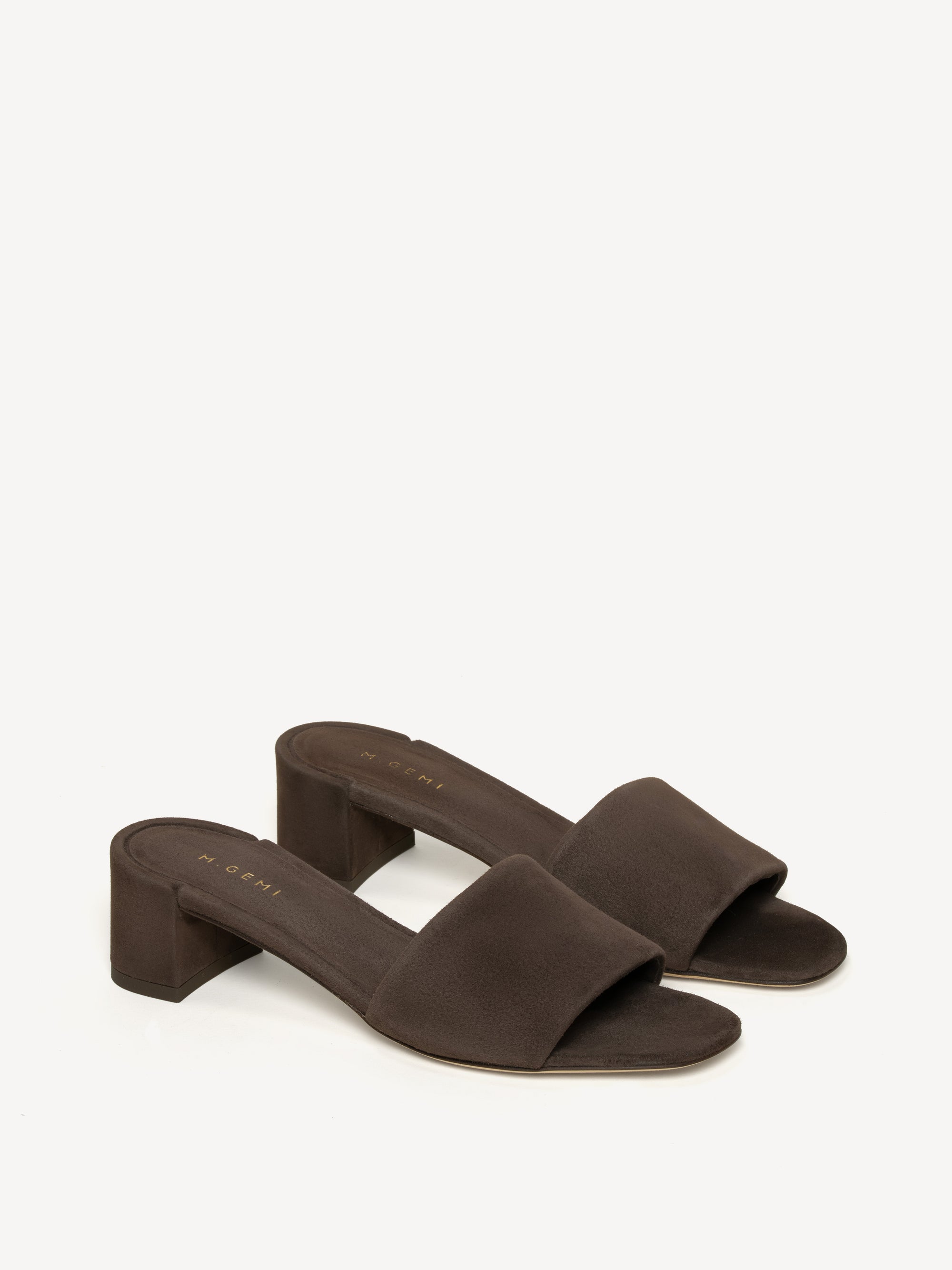 The Lucia - Chocolate - Suede - M.Gemi