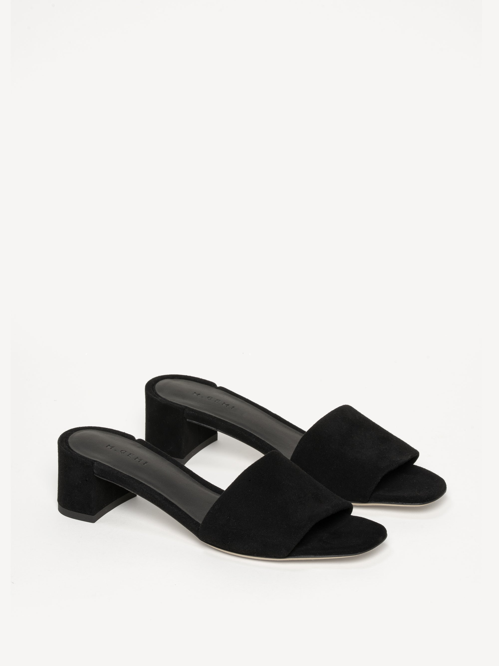 The Lucia - Black - Suede - M.Gemi