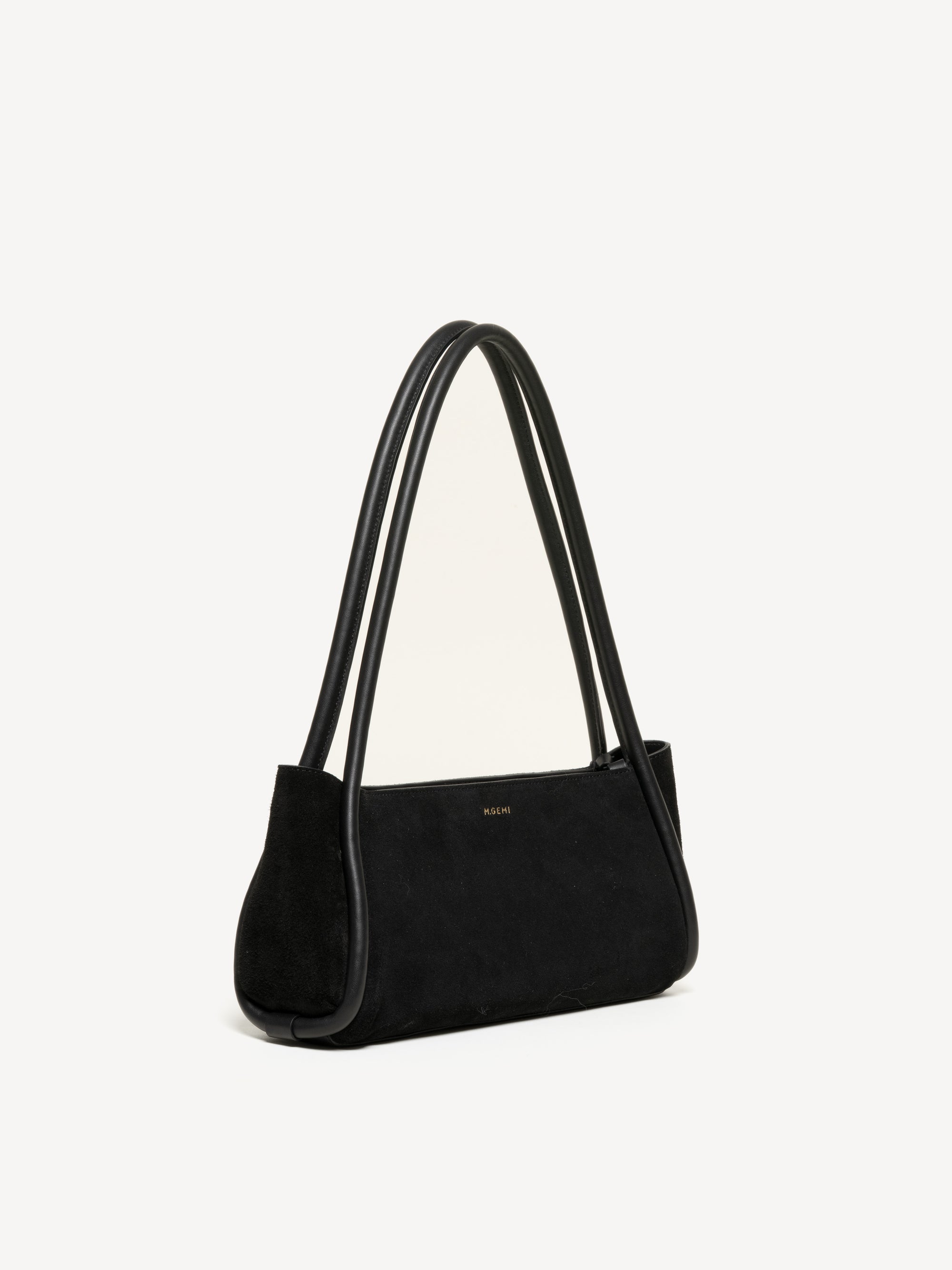 The Ursula baguette - Black - Suede - M.Gemi