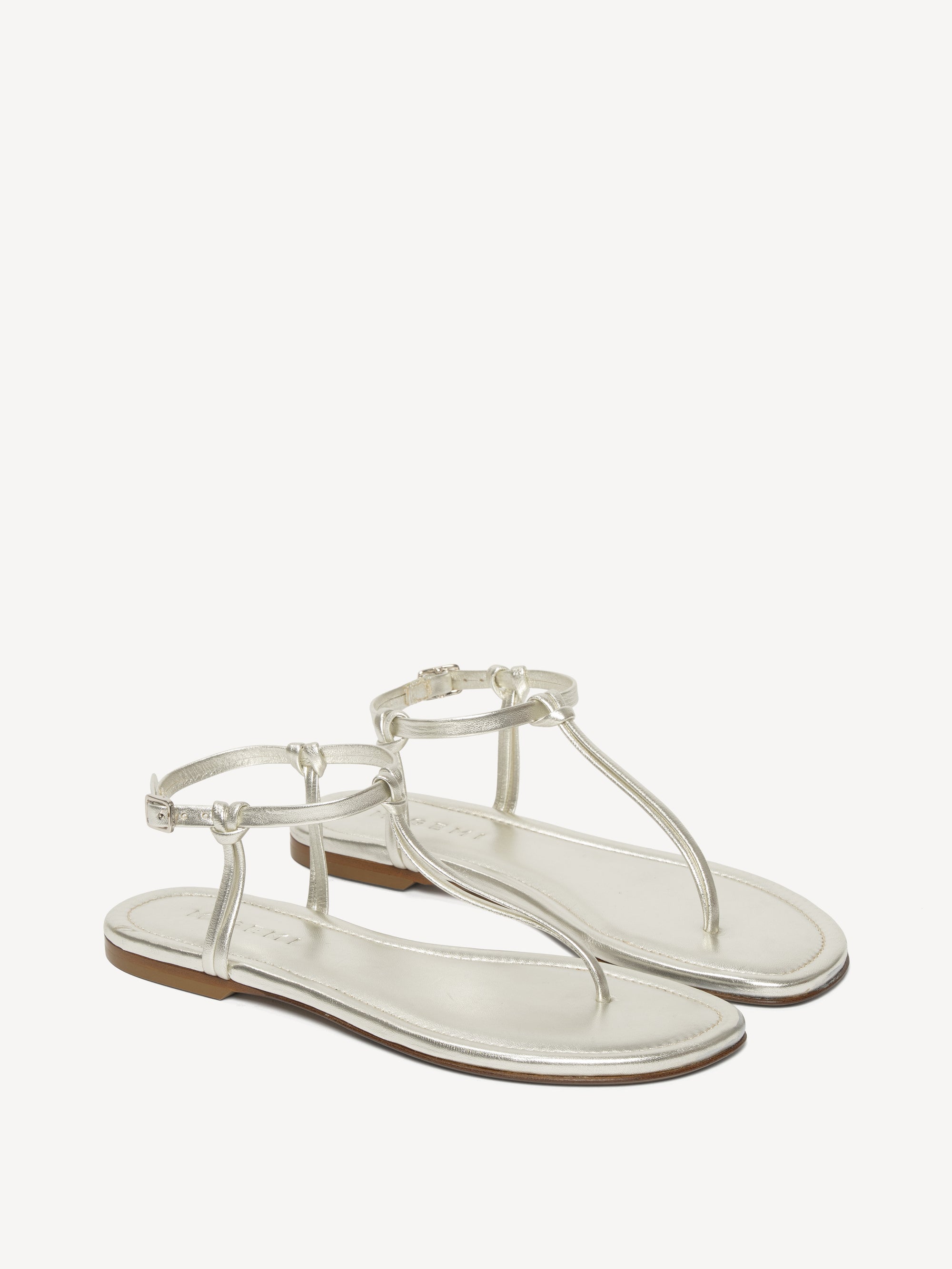 The Annalisa - Platinum - Metallic - Leather - M.Gemi