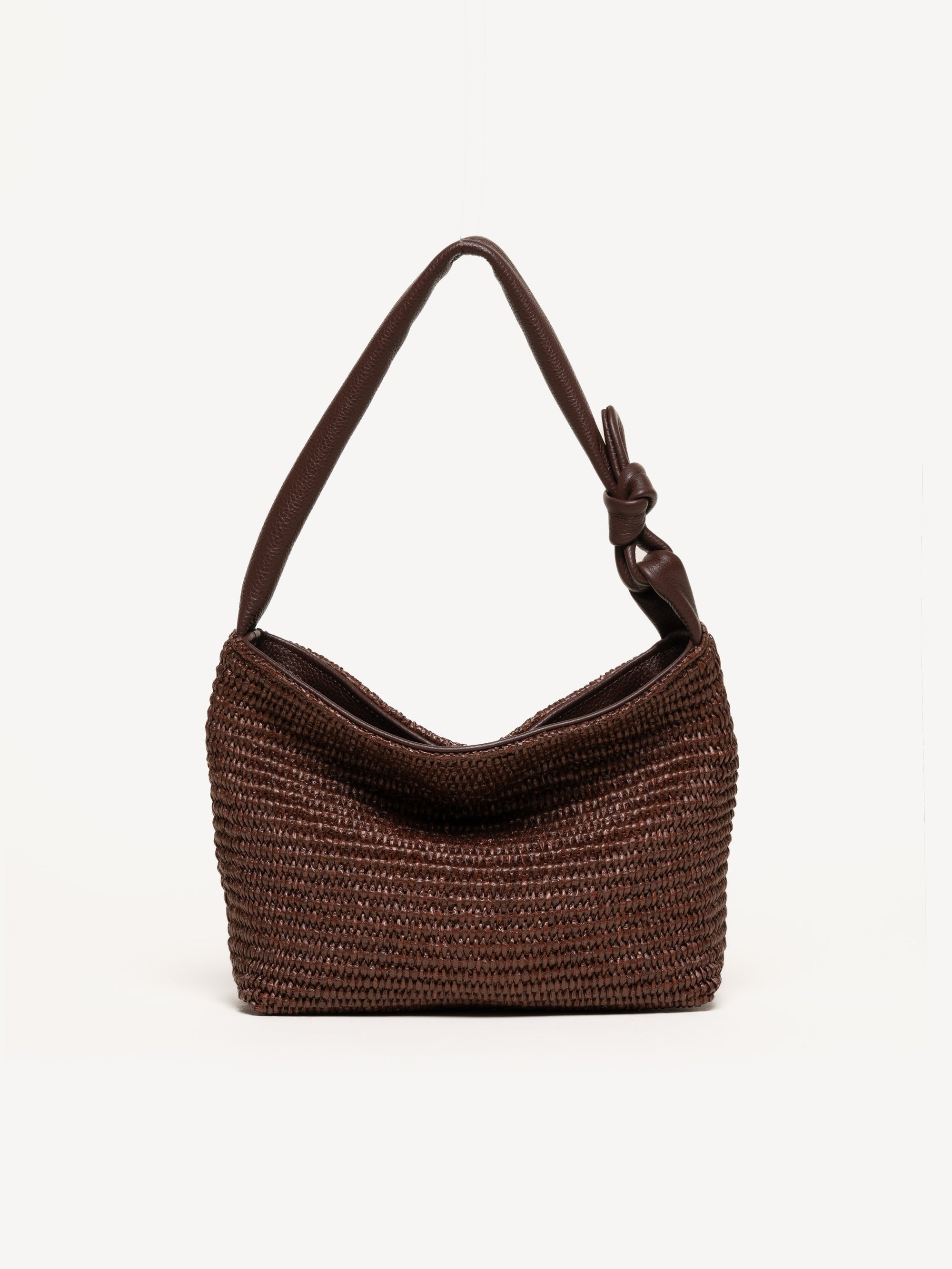 The Attilia - Chocolate - Raffia - M.Gemi