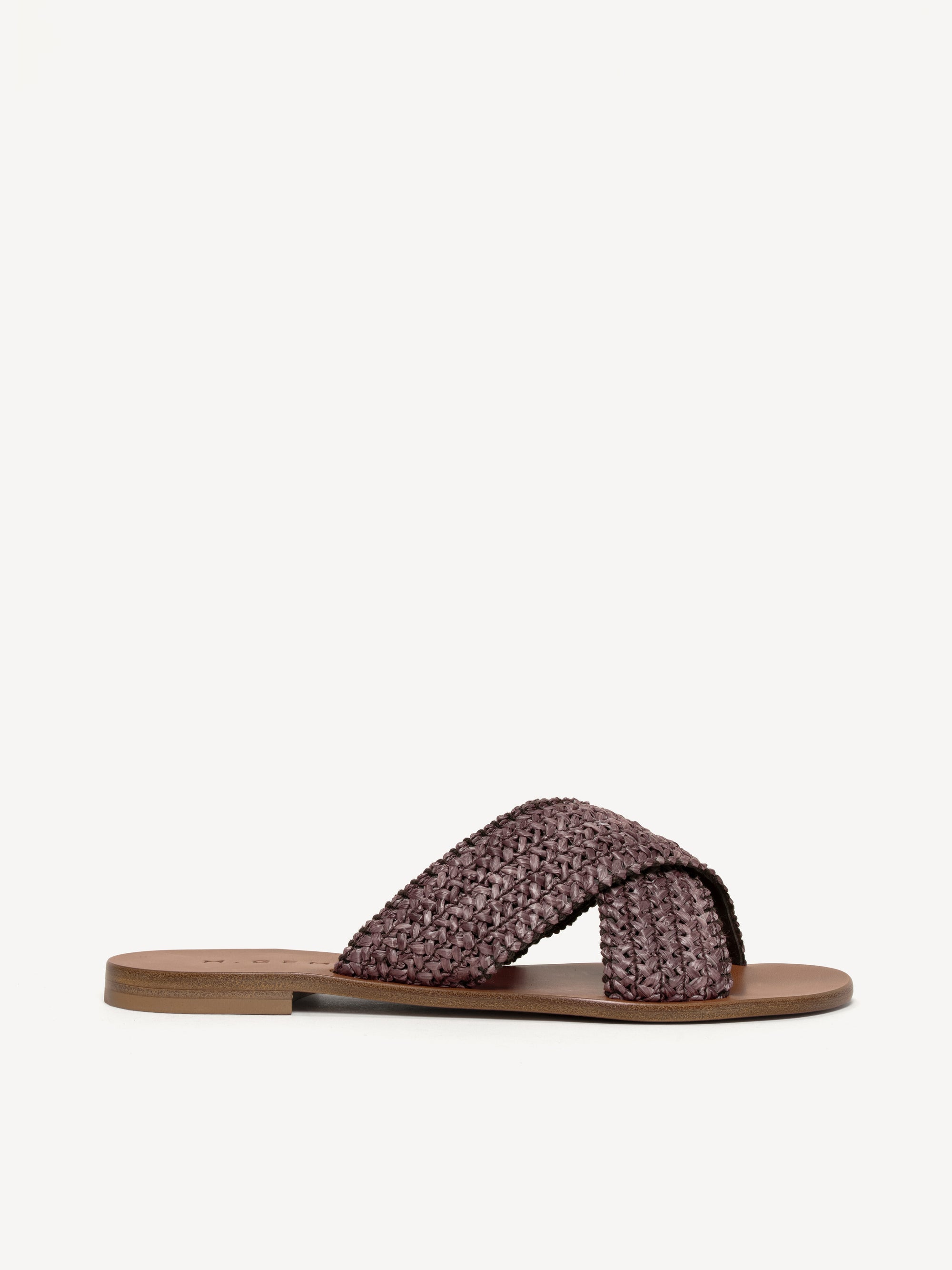 The Gabriella - Chocolate - Raffia - M.Gemi