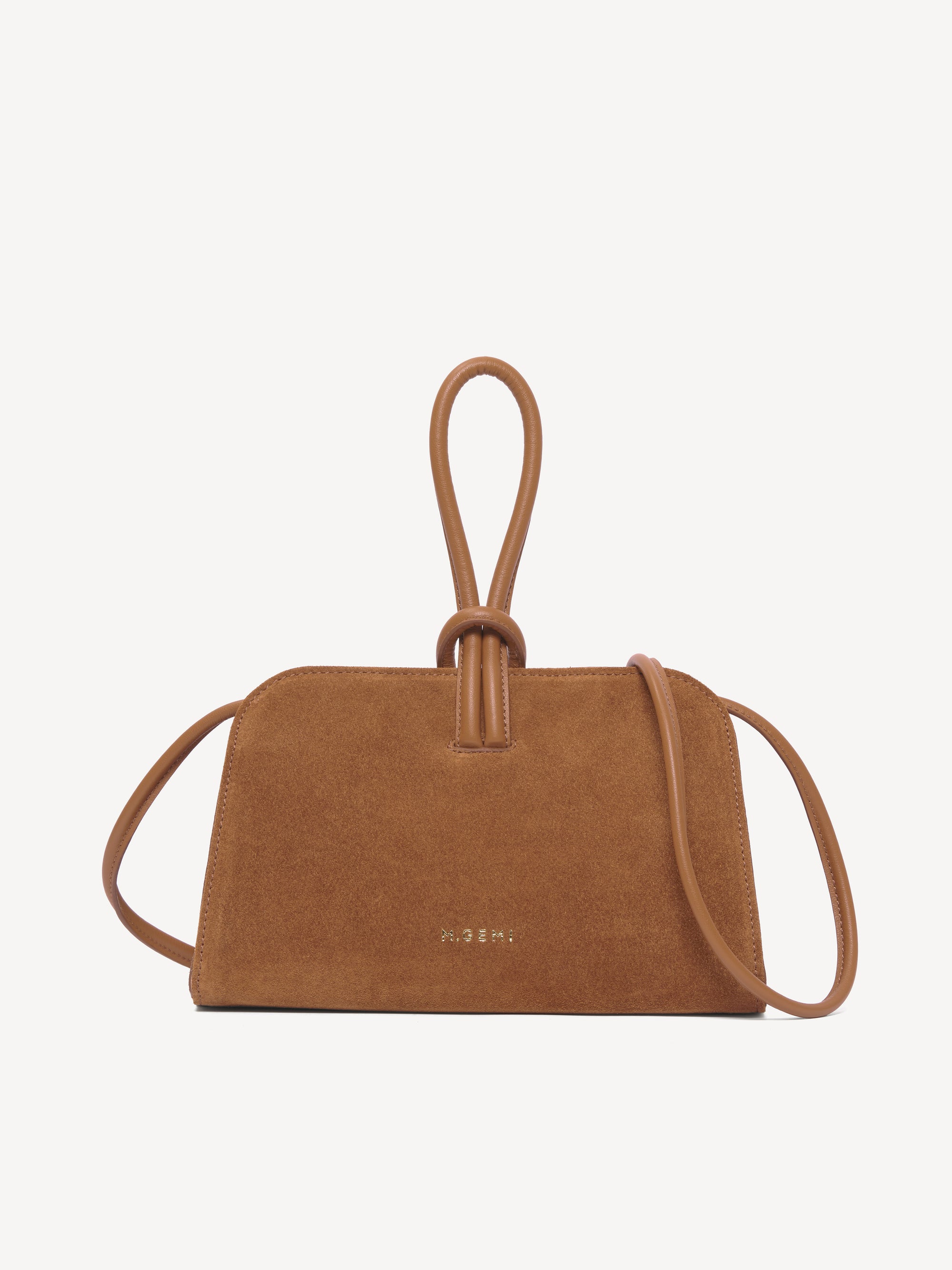 The Doppio - Saddle - Suede and Leather - M.Gemi
