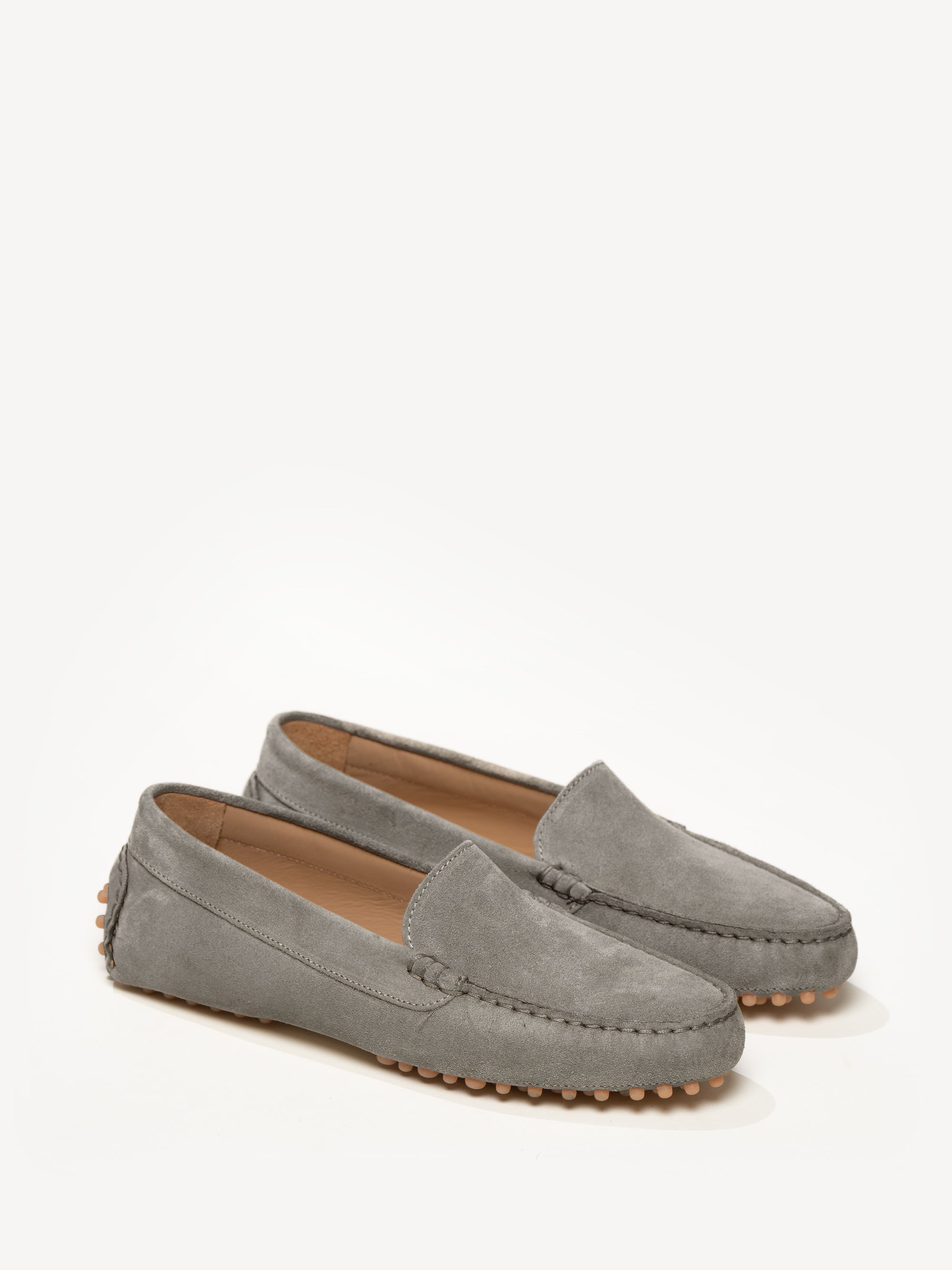 The Felize Suede - Suede Moccasin - Gray - M.Gemi display picture 1