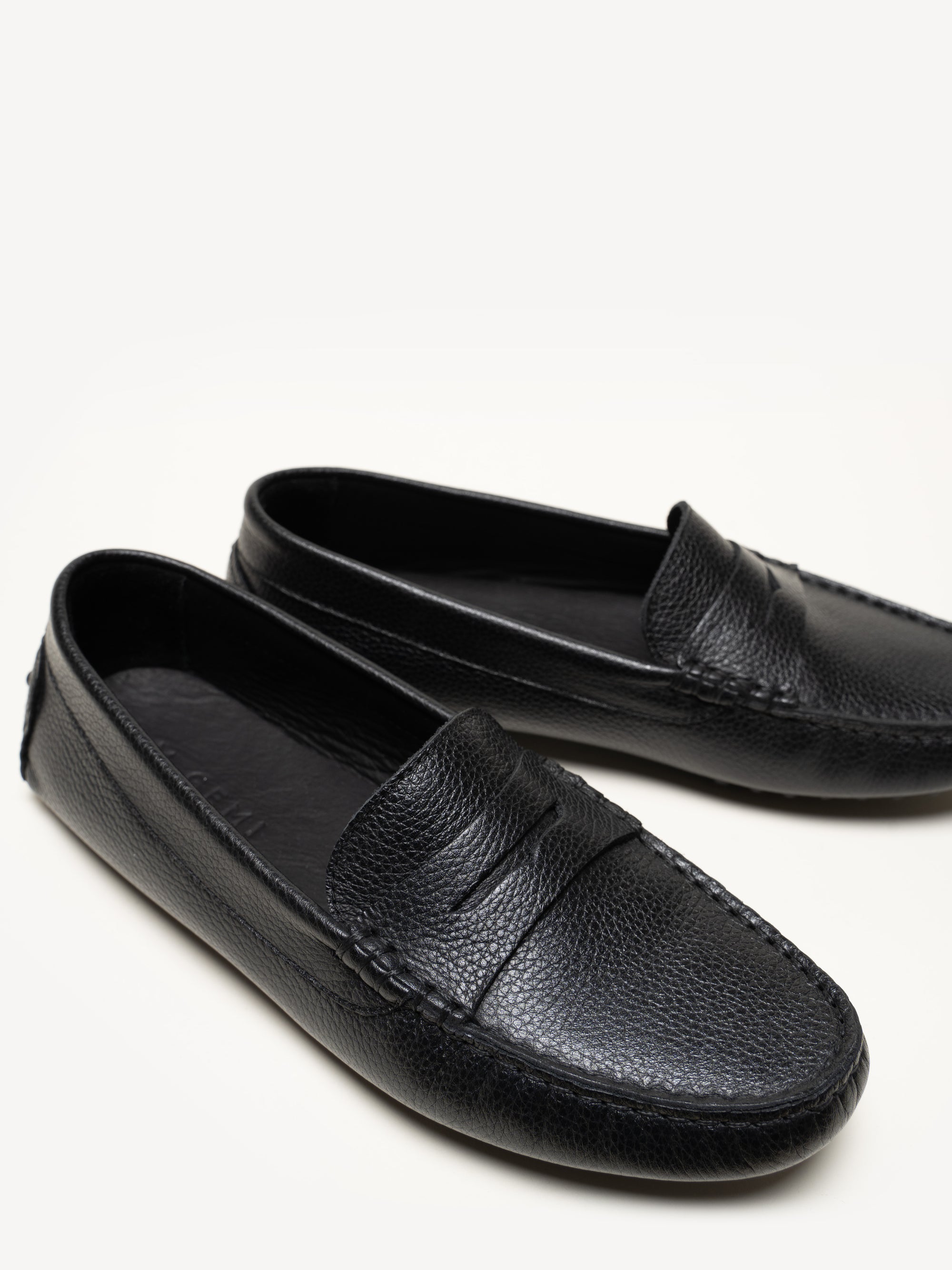 M. GEMI Soft Leather 42 US 9M PASTOSO Driving Penney Loafer Shoes Made in ITALY M.Gemi - The Monday Drop: The Pastoso (think driving moc  main image 4