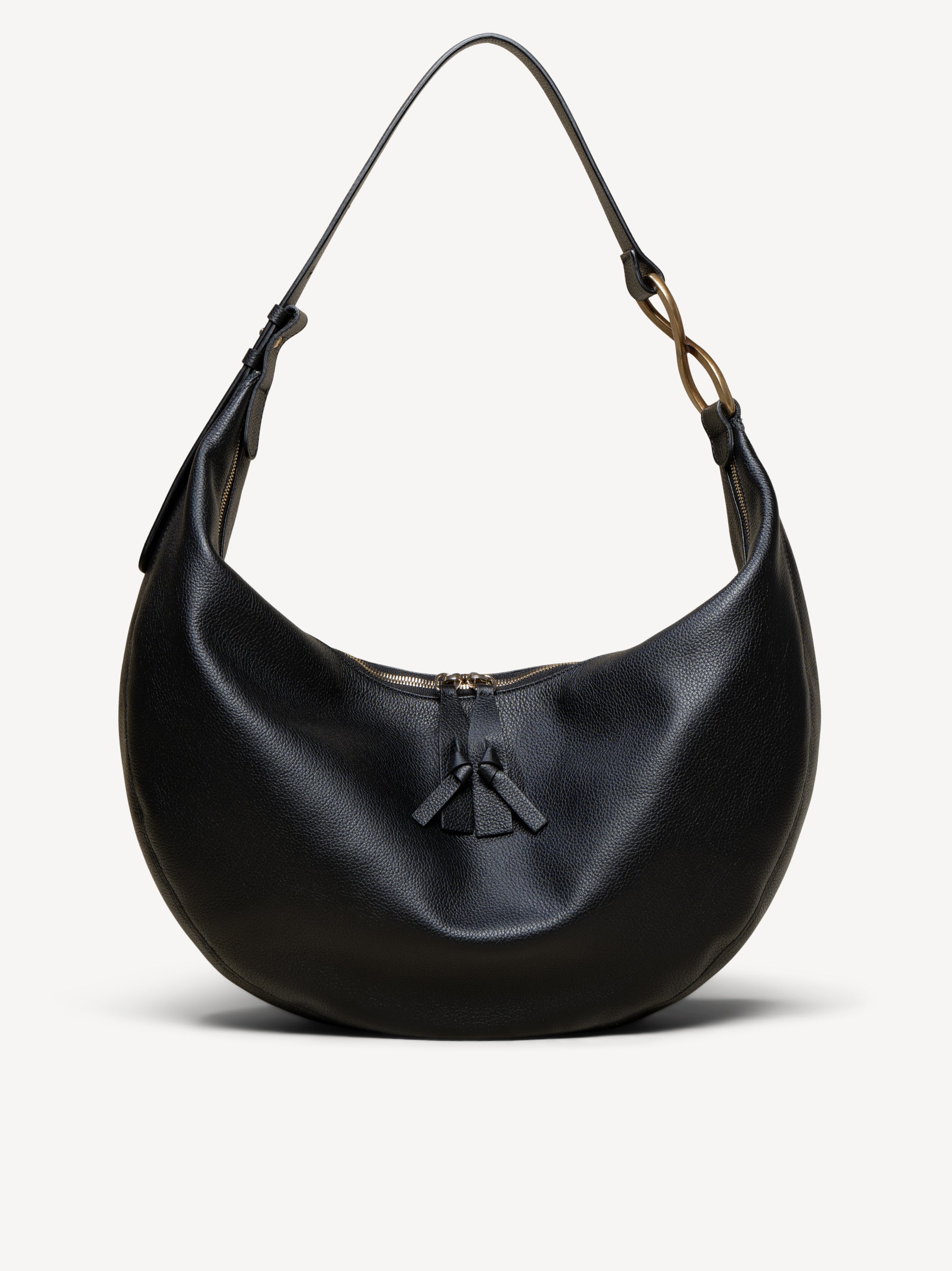 The Eleonora - Black - Tumbled Leather - M.Gemi The Eleonora - Black - Tumbled Leather - M.Gemi