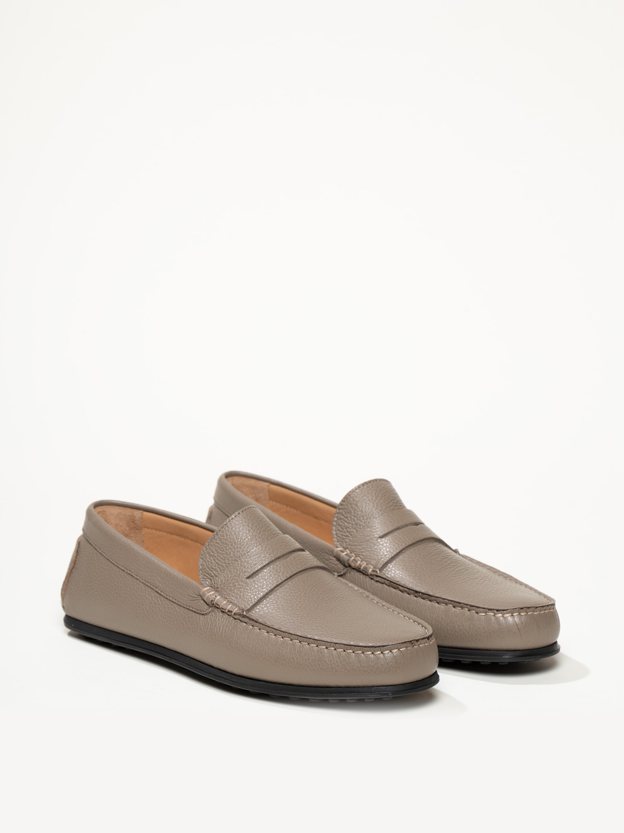 The Pastoso Uomo - Light Mushroom - Tumbled Leather - M.Gemi