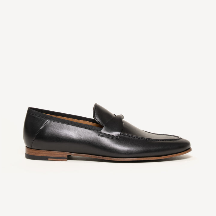 princess polly baby blue dress Mens Black Dress Loafers - Shoes main image 1