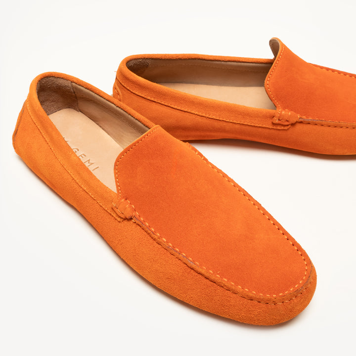 The Felize Uomo Orange Suede M.Gemi