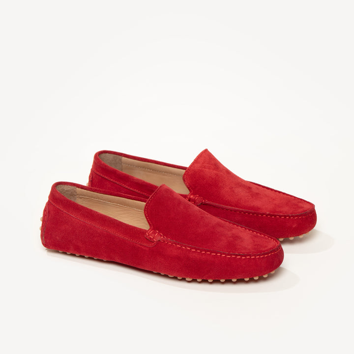 The Felize Uomo - Sunset Red - Suede - M.Gemi