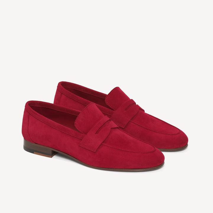 The Sacca Donna - Sunset Red - Suede - M.Gemi