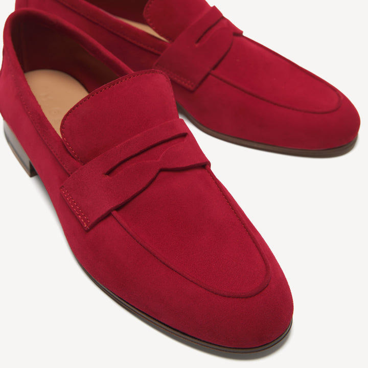 The Sacca Donna - Sunset Red - Suede - M.Gemi