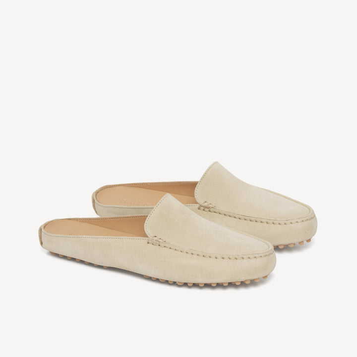 The Felize Mule - Latte - Suede - M.Gemi