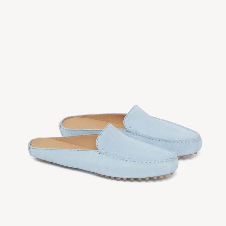 Fete MOLYNEUX フェート　モリニュー The Felize Mule - Blue Rain - Suede - M.Gemi