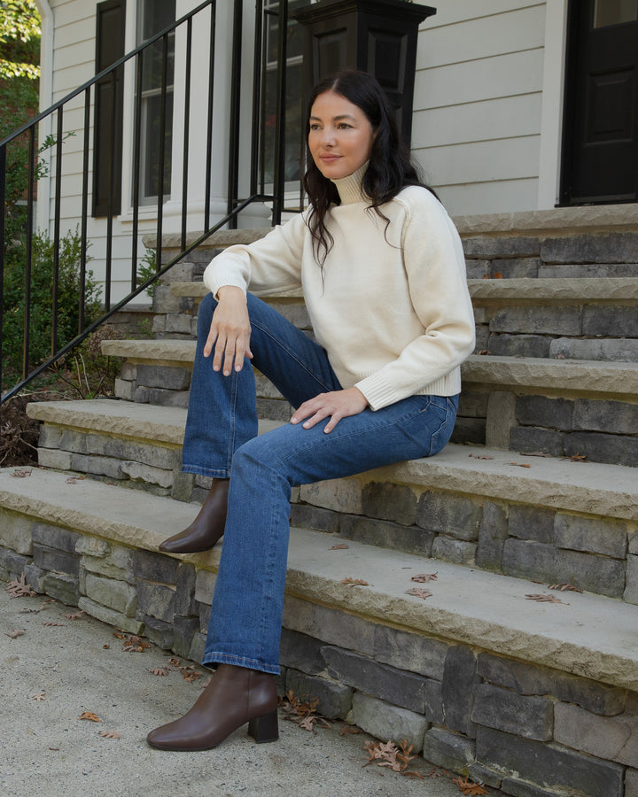 ミーミー The Cristina - Chocolate - Nappa - M.Gemi