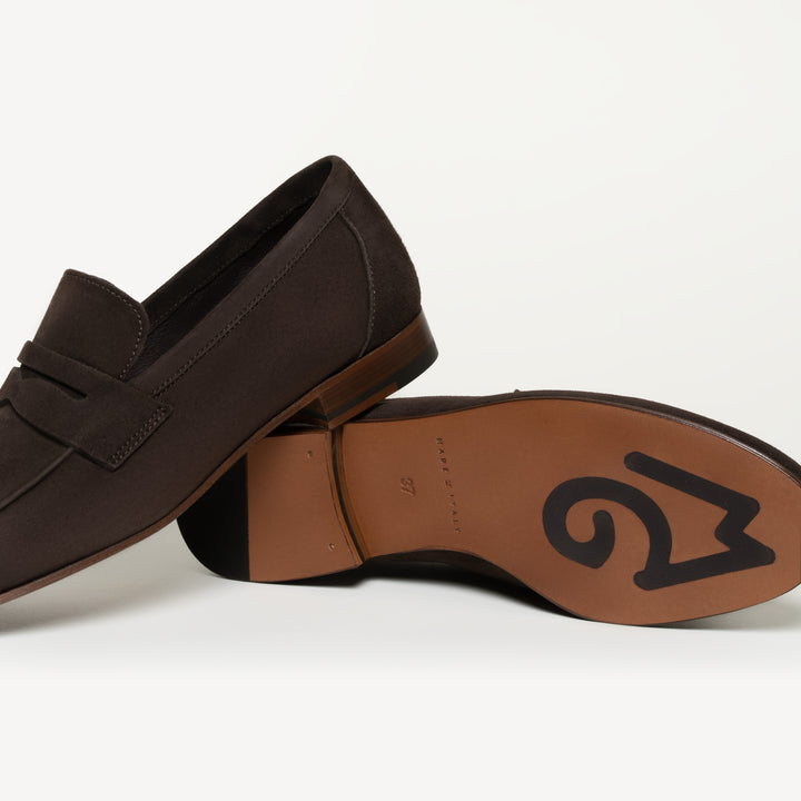 The Sacca Donna - Chocolate - Suede - M.Gemi